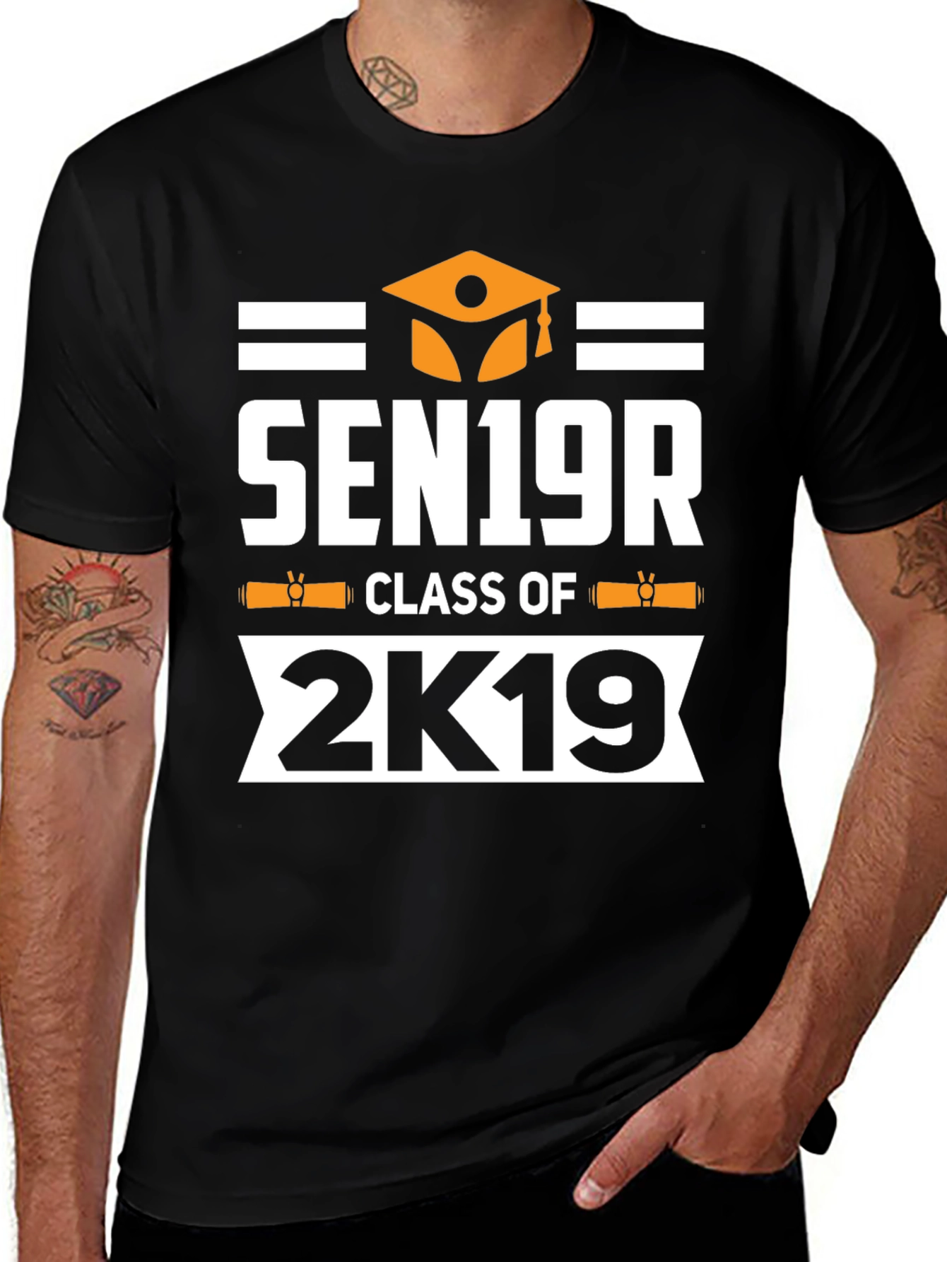 Variant 25 of Senior Class of 2019 Graduation T-Shirt
