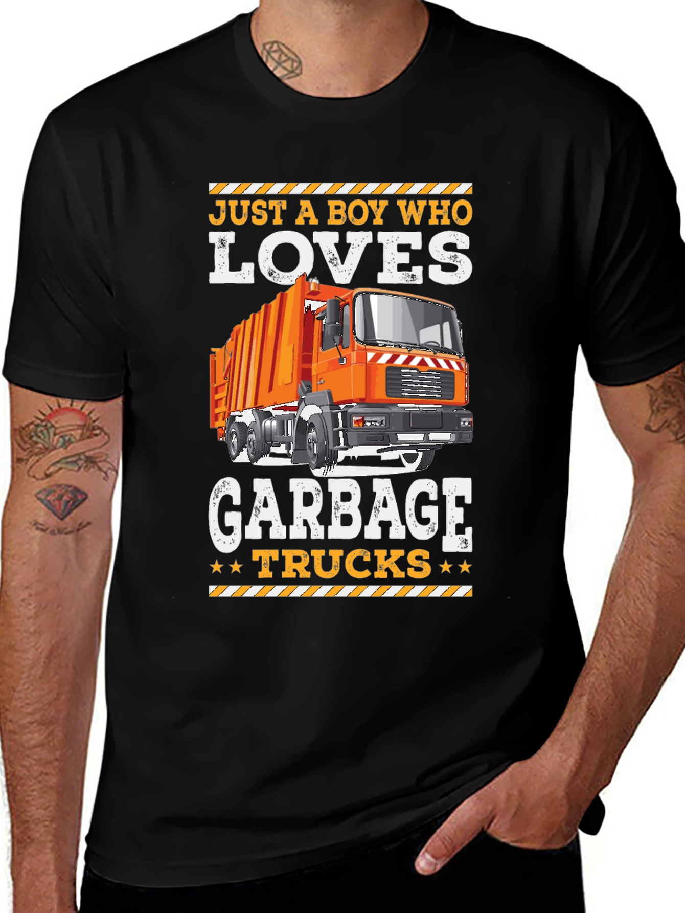 Variant 3 of Boy Who Loves Garbage Trucks T-Shirt
