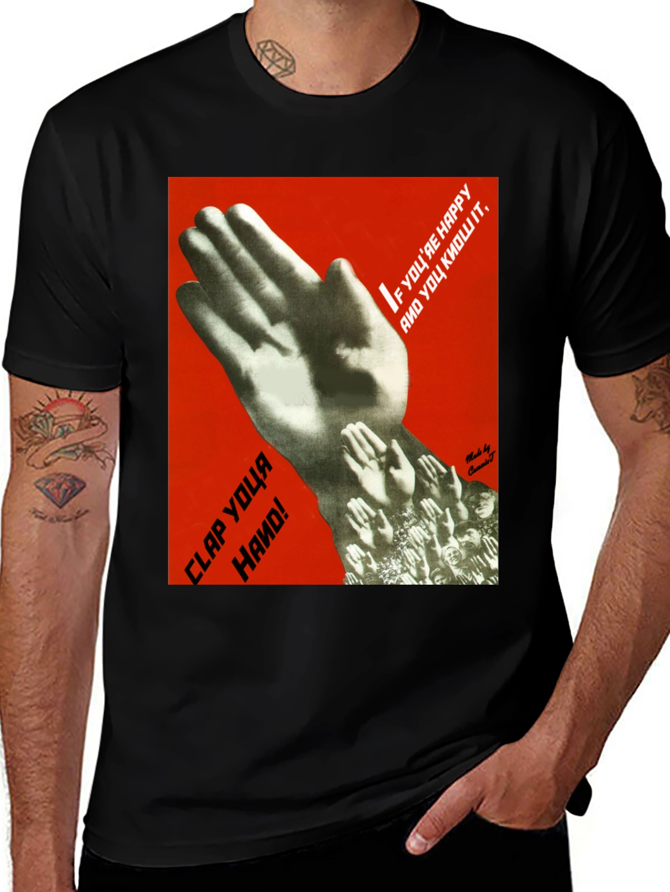 Variant 8 of Clap Your Hand T-Shirt