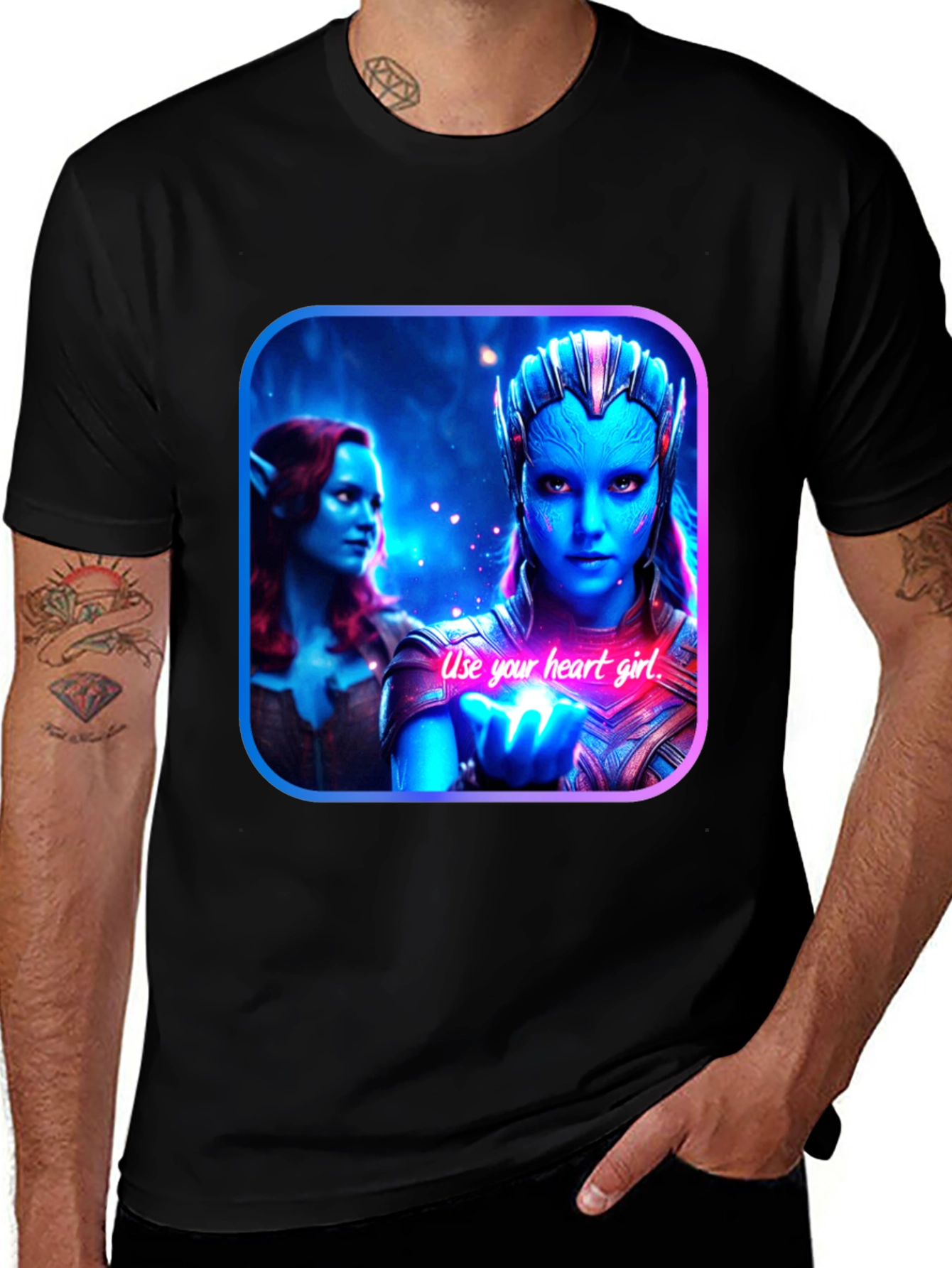 Avatar Inspired T-Shirt - Use Your Heart