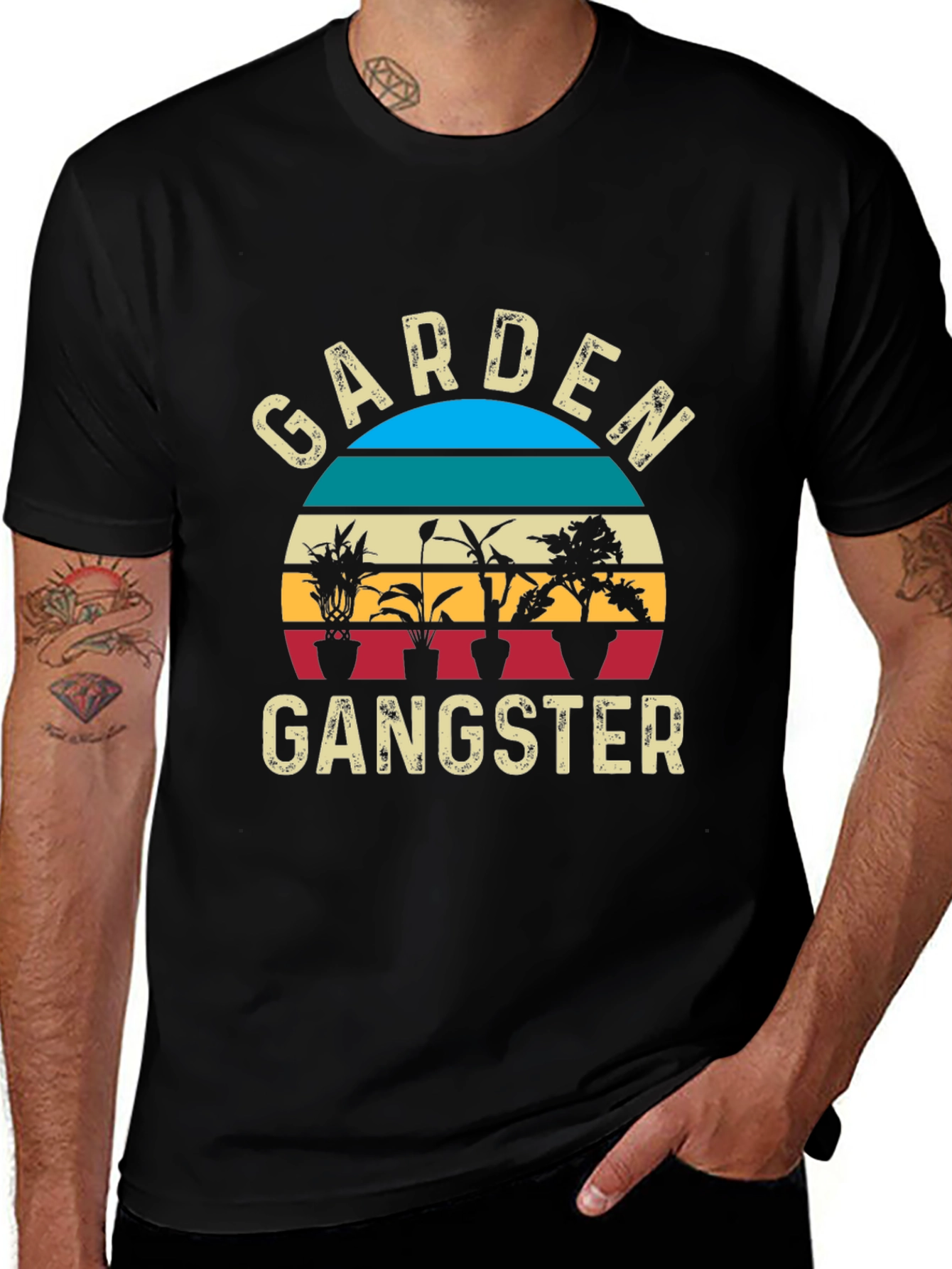 Garden Gangster Graphic Tee - Plant Lover Shirt