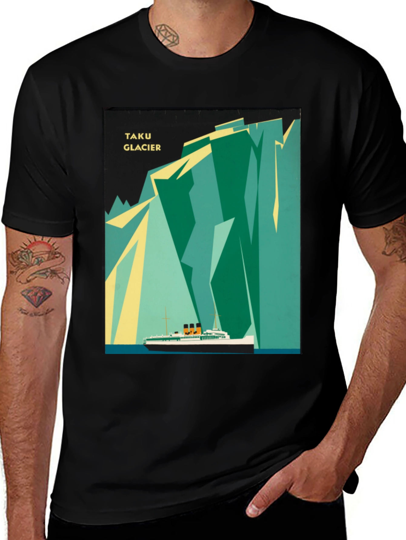 Taku Glacier Cruise Graphic T-Shirt