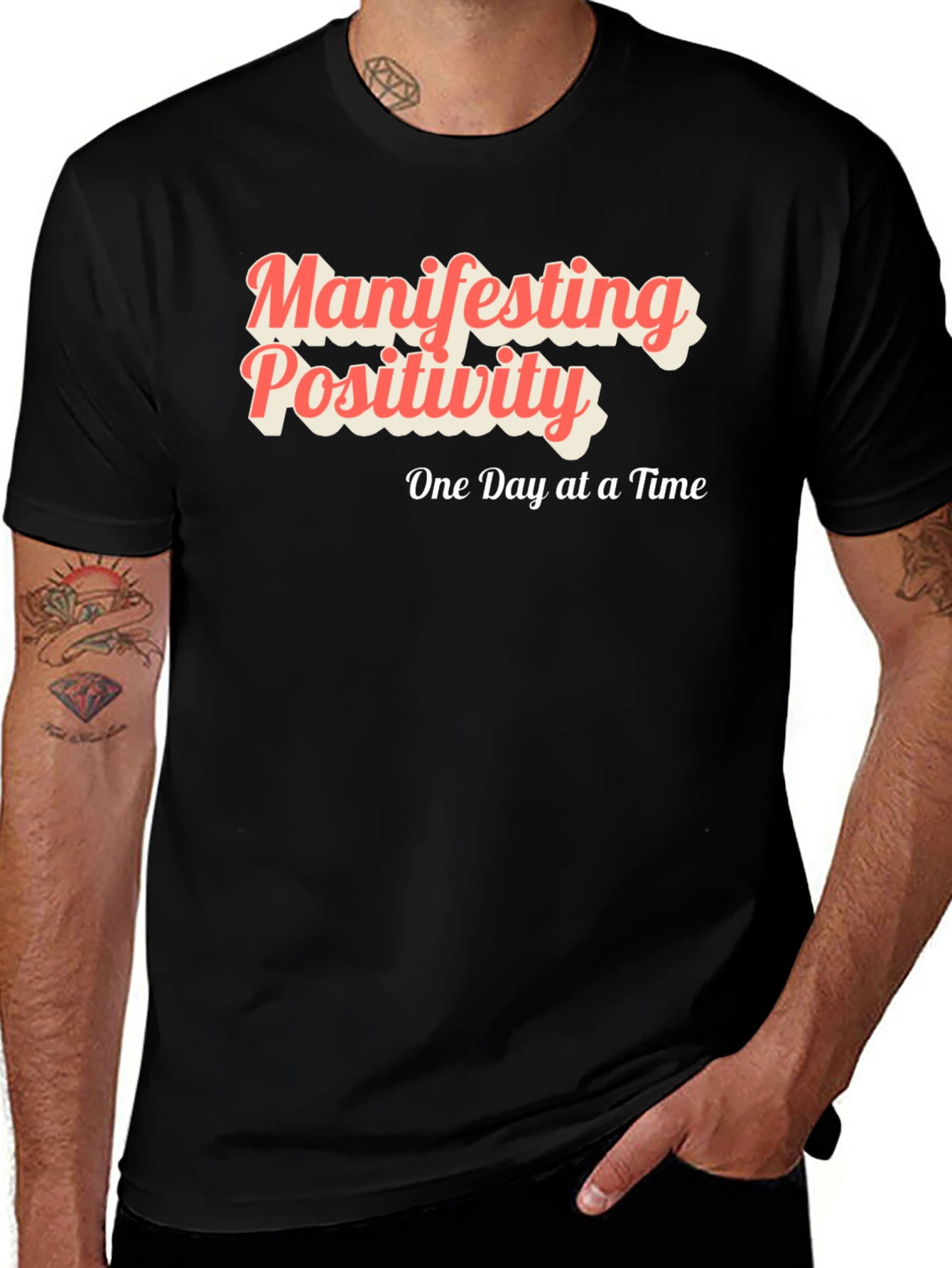 Variant 17 of Manifesting Positivity T-Shirt