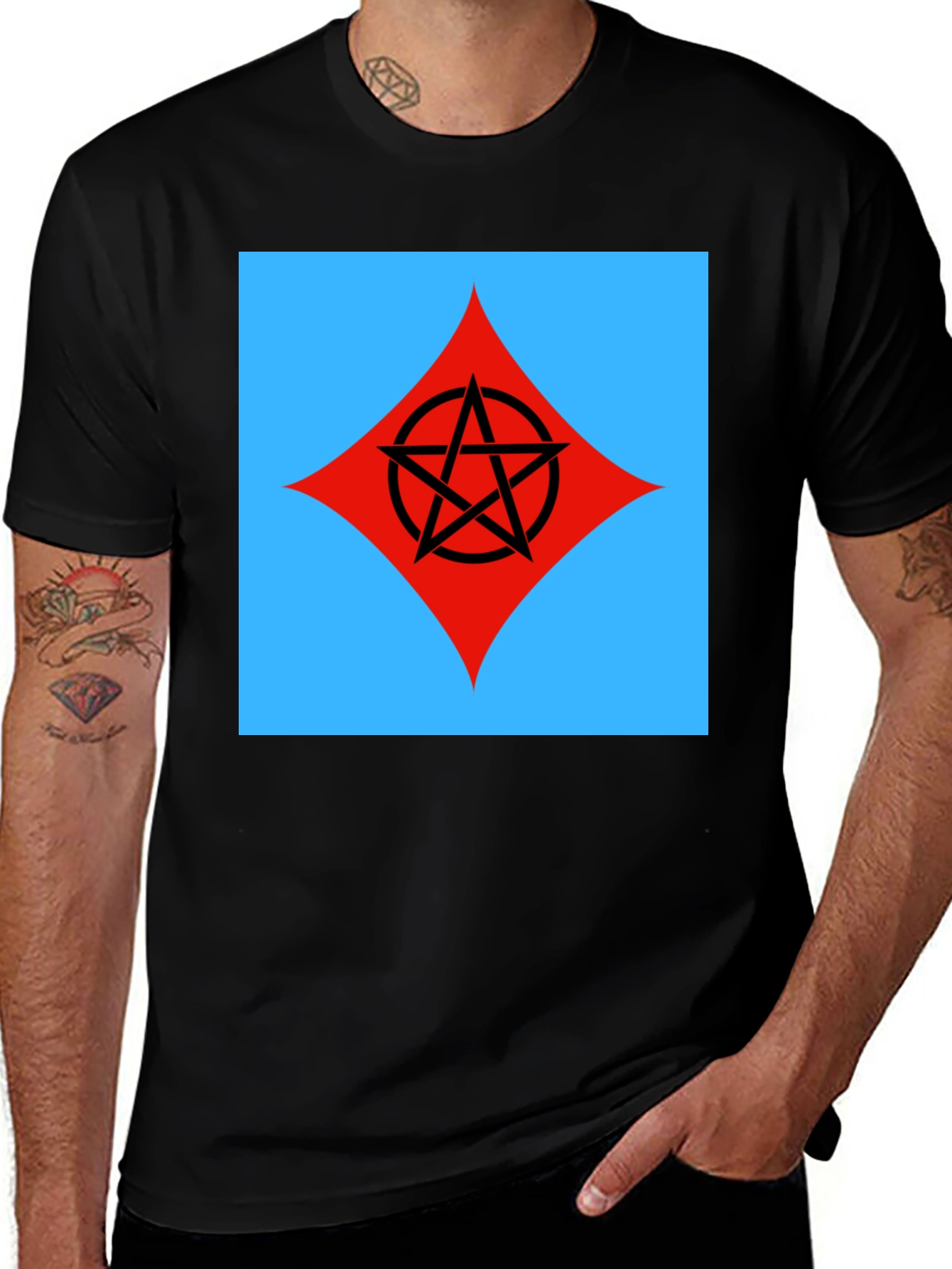 Occult Star Black T-Shirt