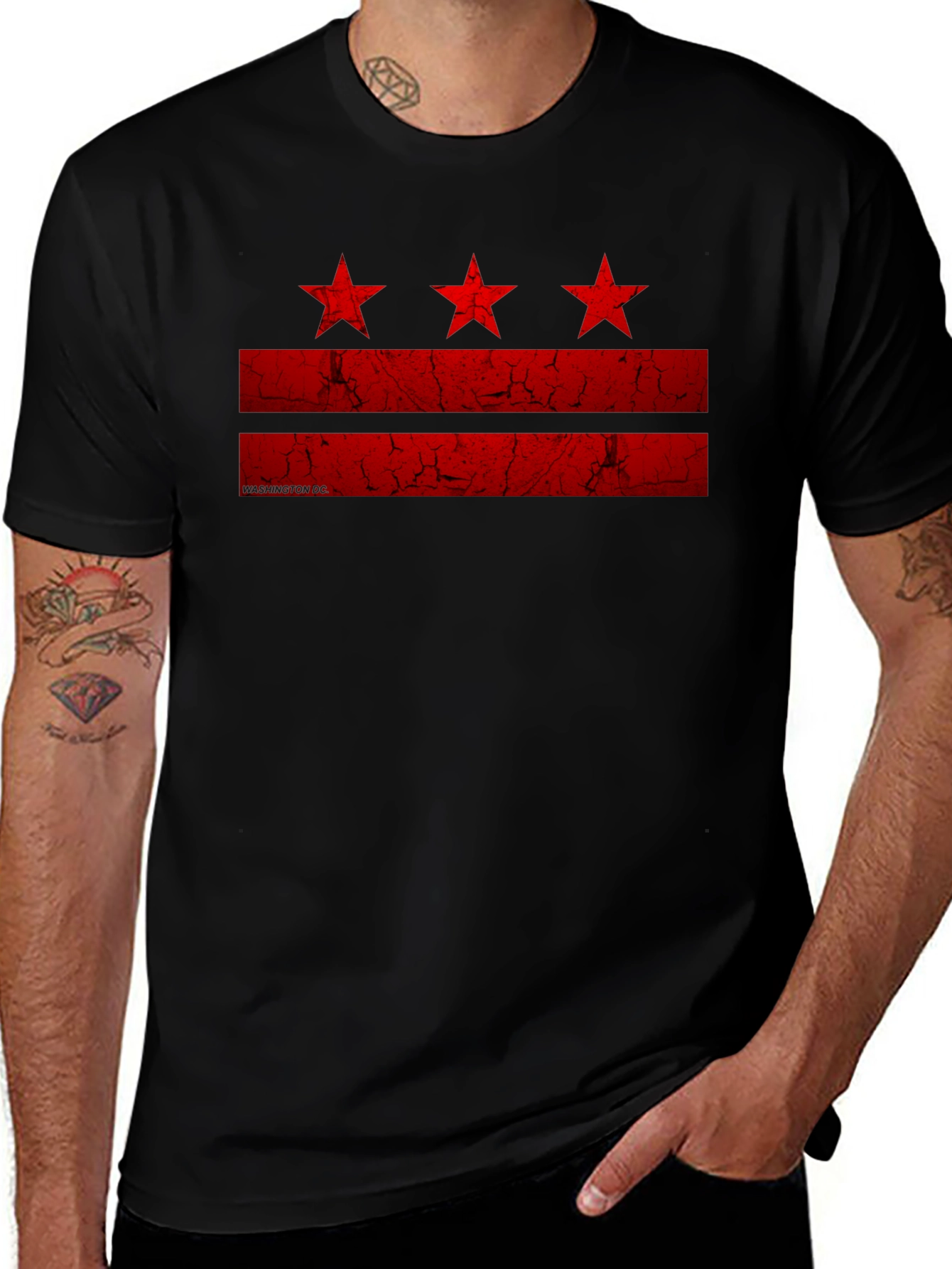 District of Columbia Flag T-Shirt - DC Pride