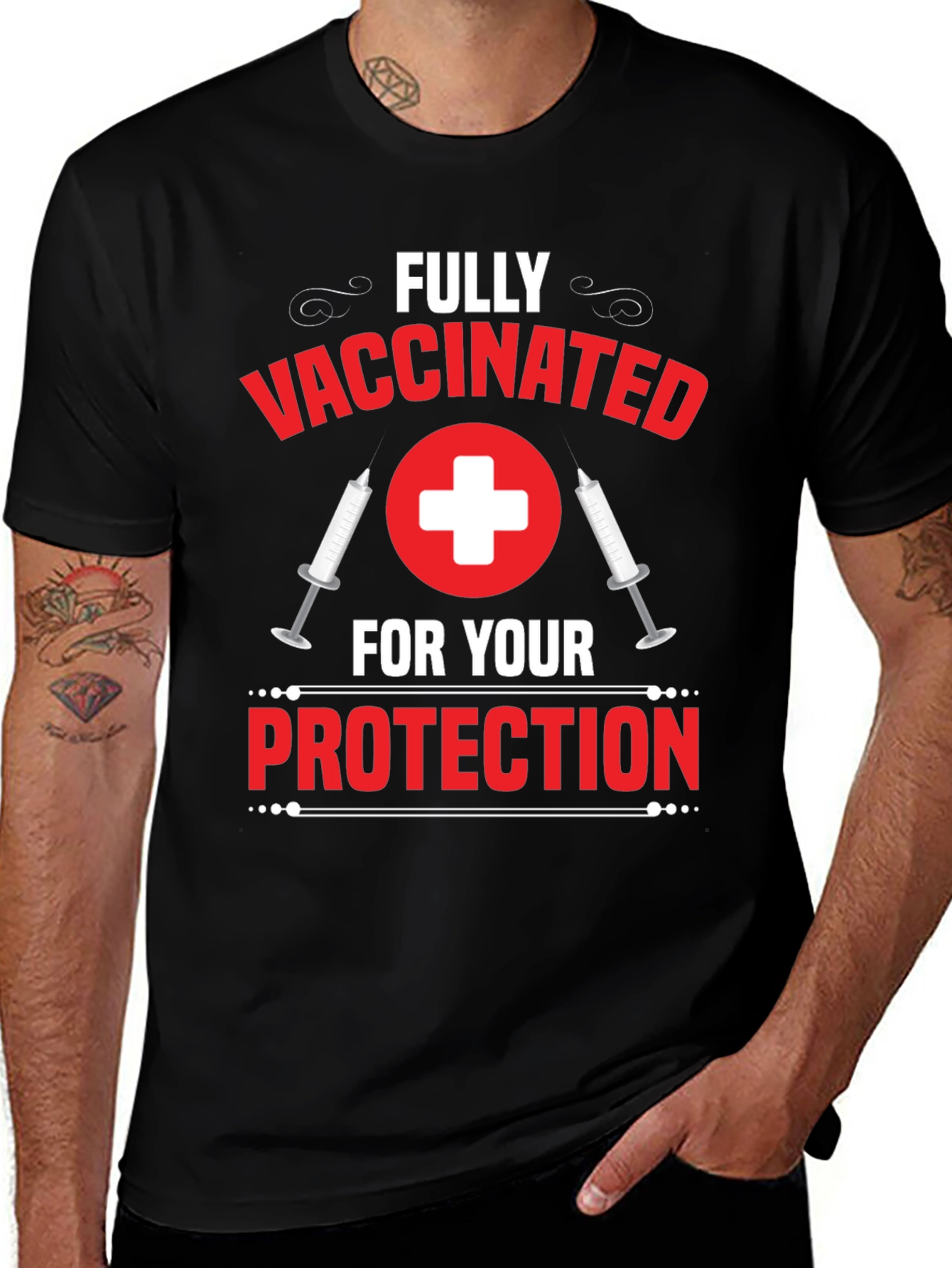 Fully Vaccinated Graphic T-Shirt
