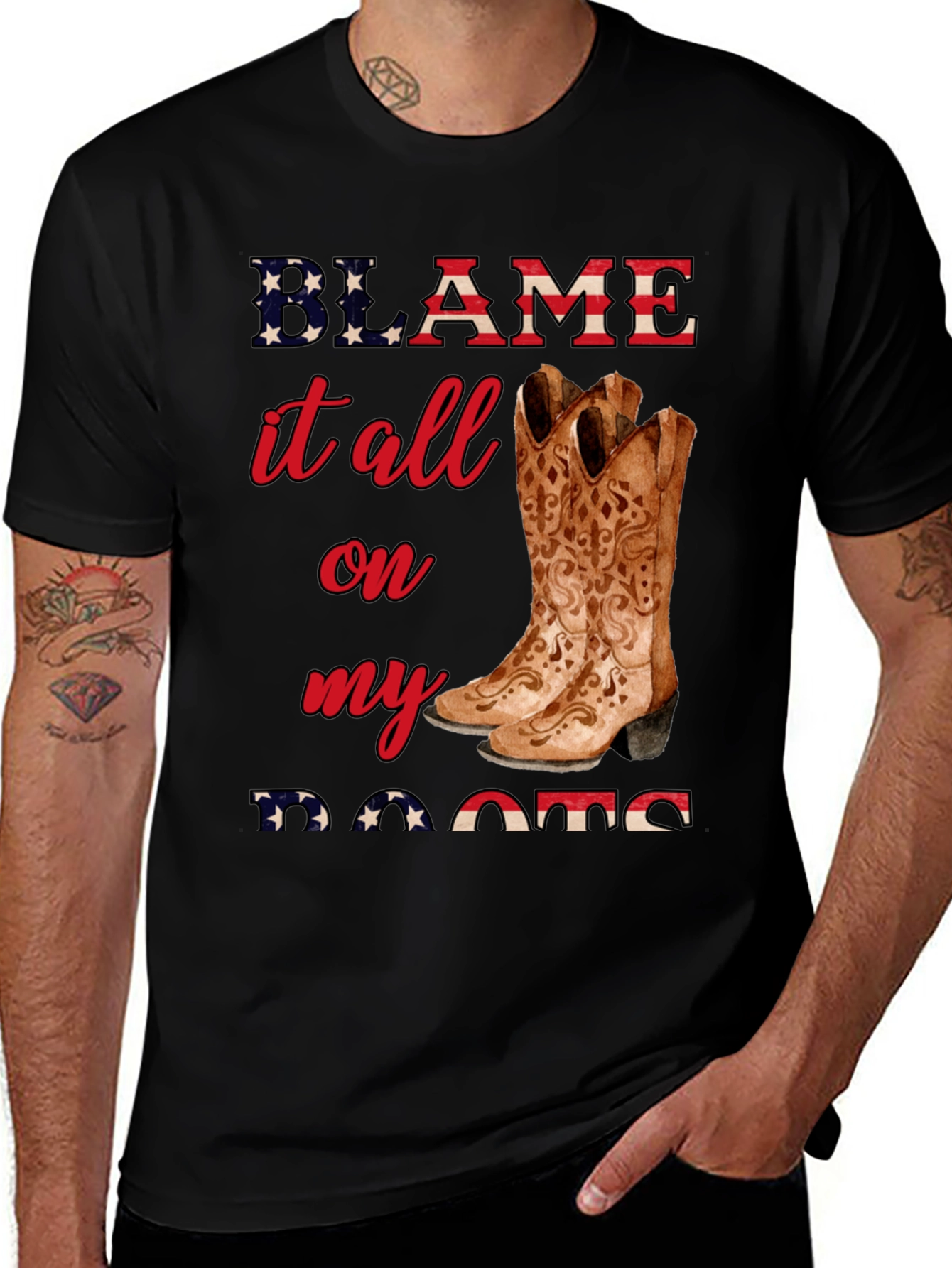 Blame It All On My Roots T-Shirt