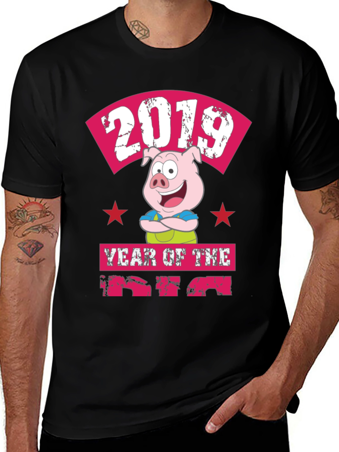 Variant 6 of Year of the Pig 2019 T-Shirt