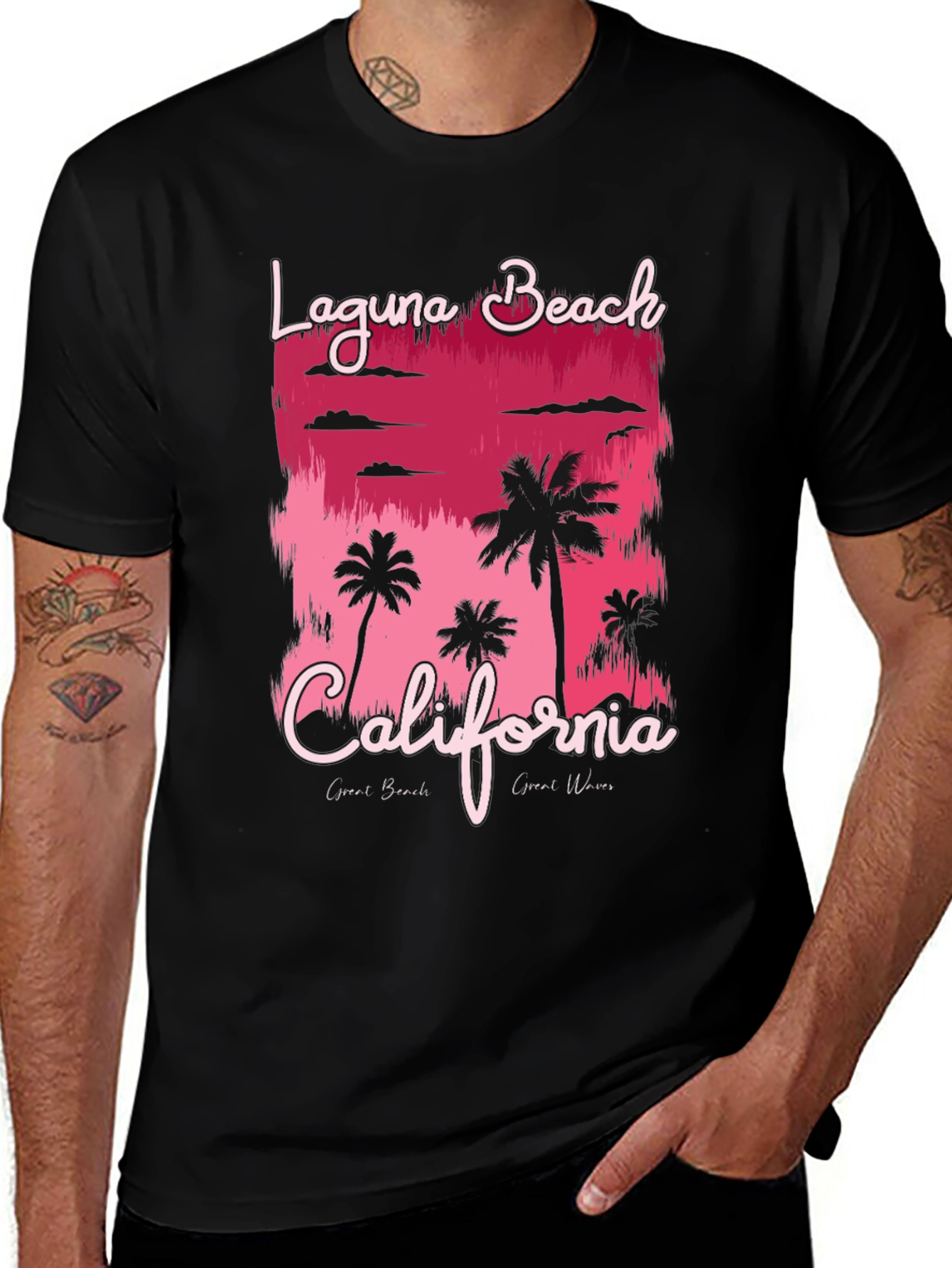 Laguna Beach California Graphic T-Shirt