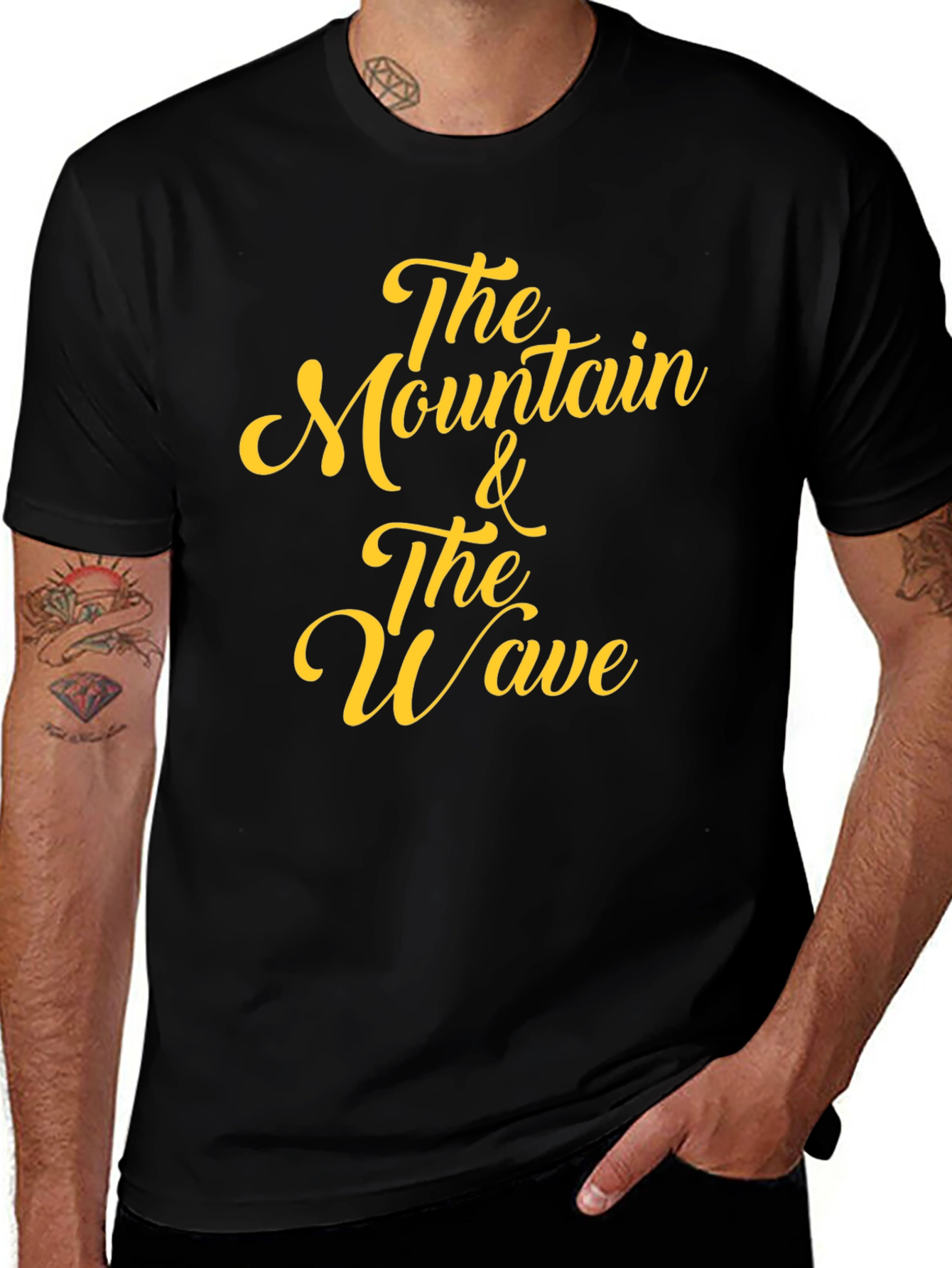 Variant 5 of The Mountain & The Wave Black Graphic Tee
