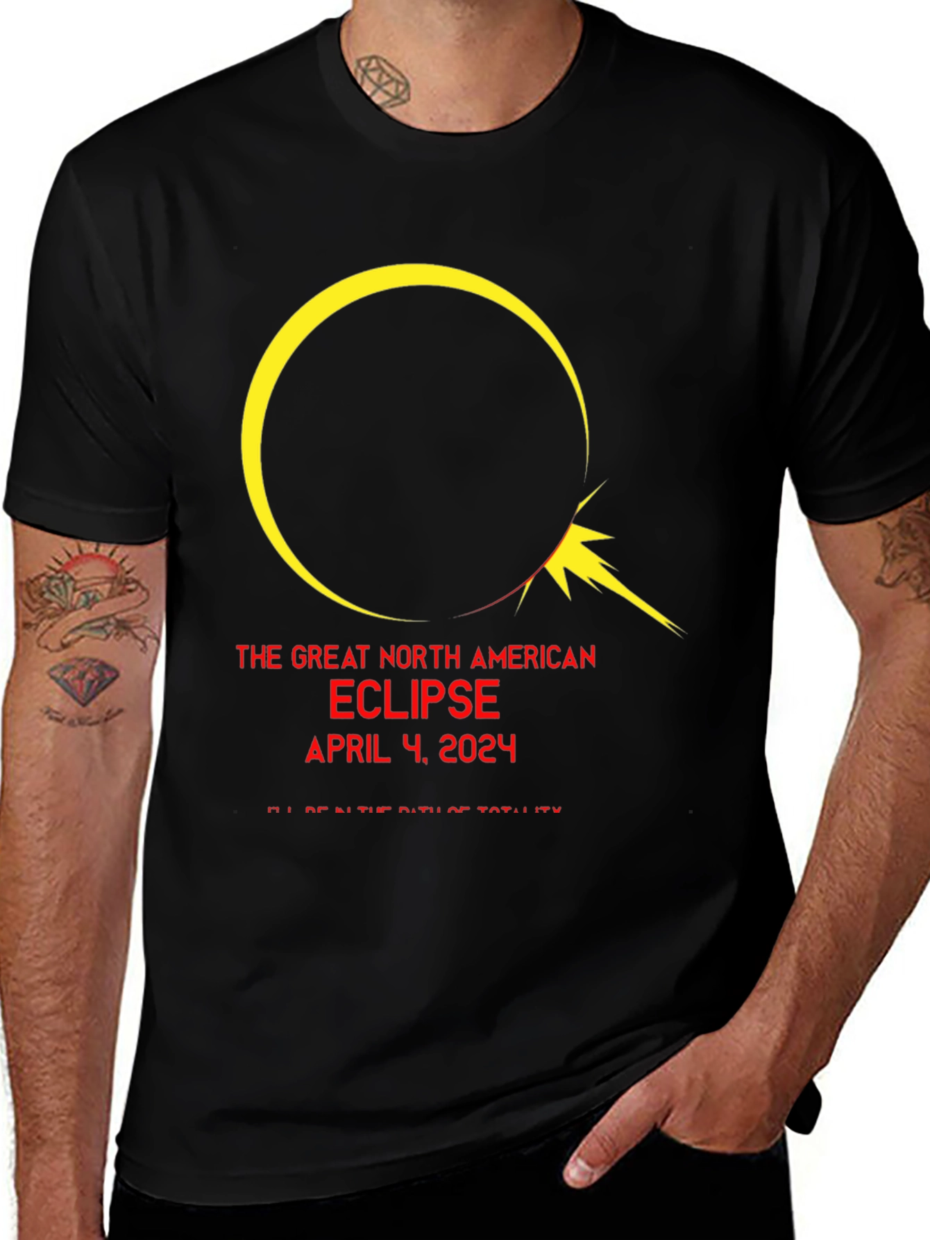 Variant 20 of Great North American Eclipse April 2024 T-Shirt