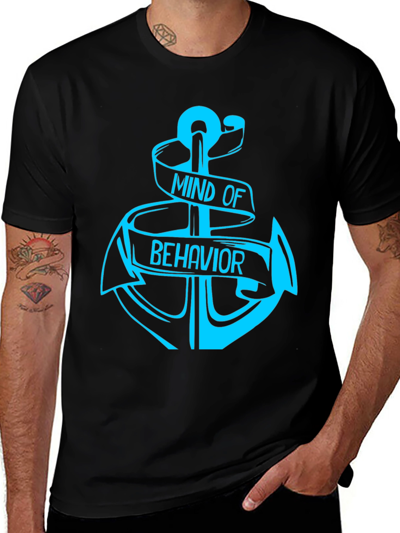 Variant 15 of Mind of Behavior Anchor Graphic T-Shirt