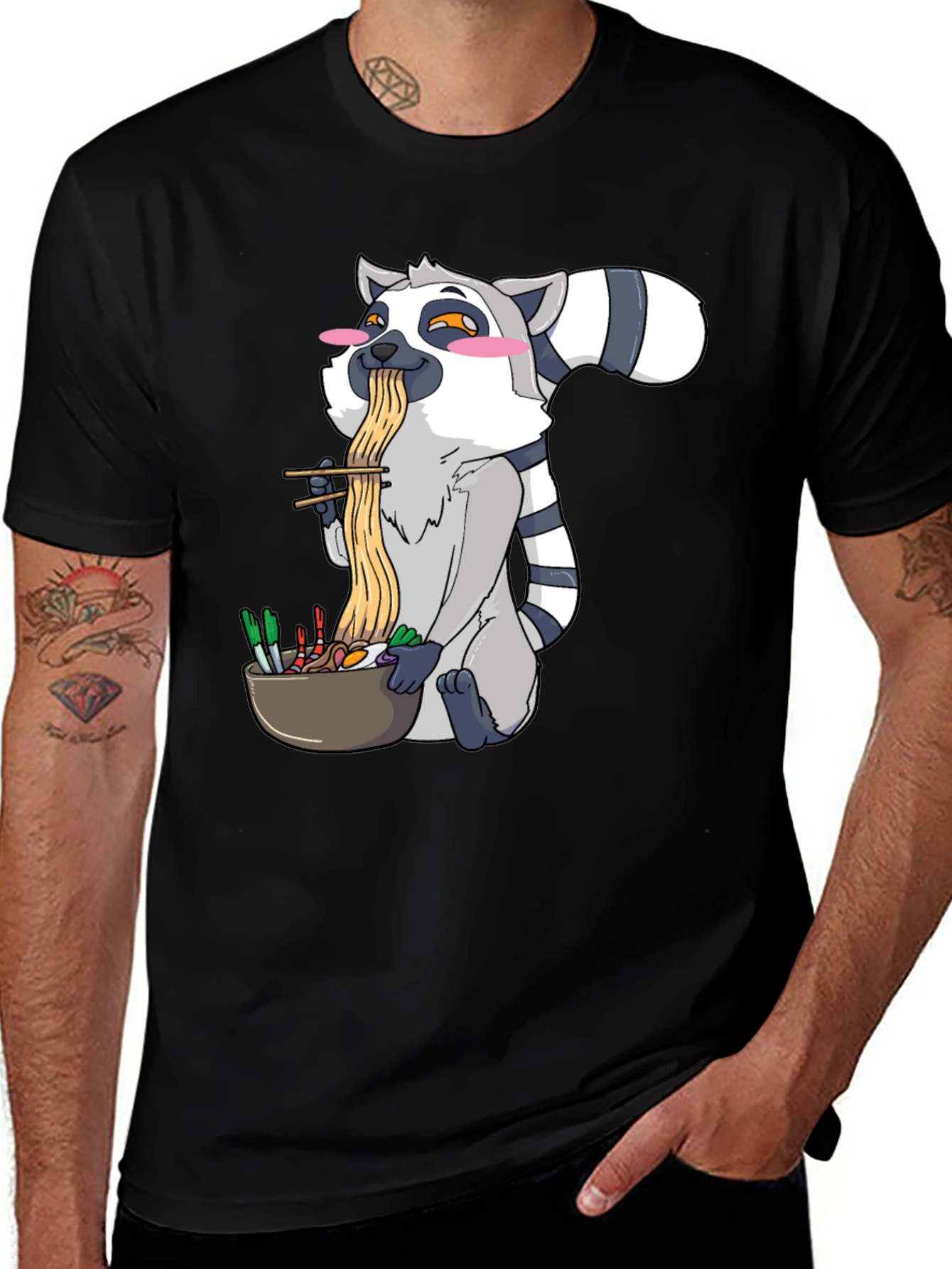 Variant 30 of Raccoon Ramen T-Shirt