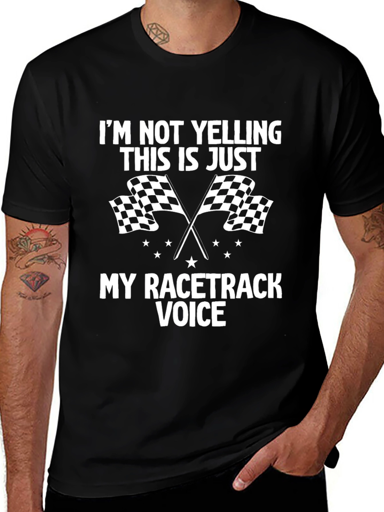 Variant 28 of Racetrack Voice T-Shirt - Racing Fan Apparel