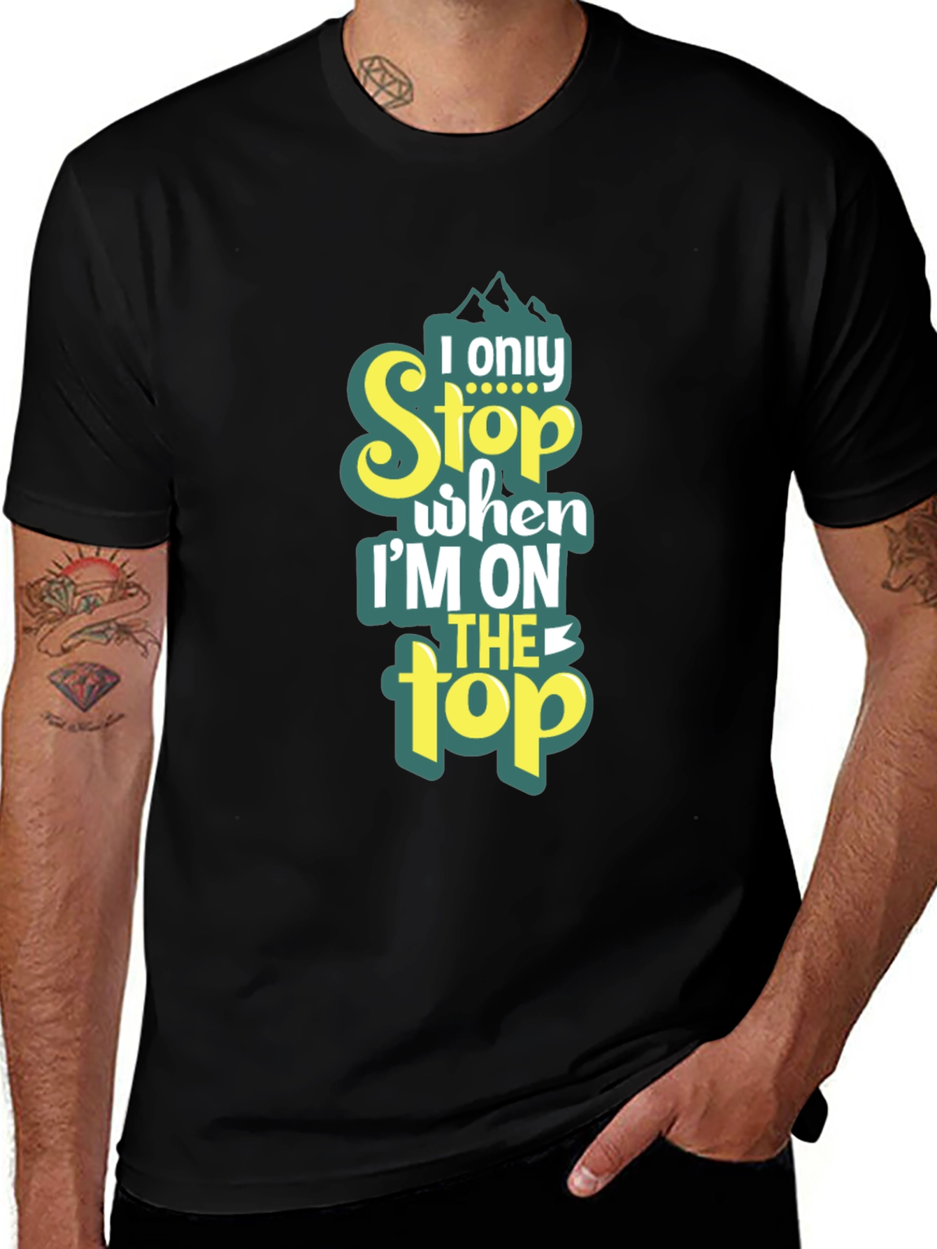Variant 14 of I Only Stop When I'm On Top T-Shirt