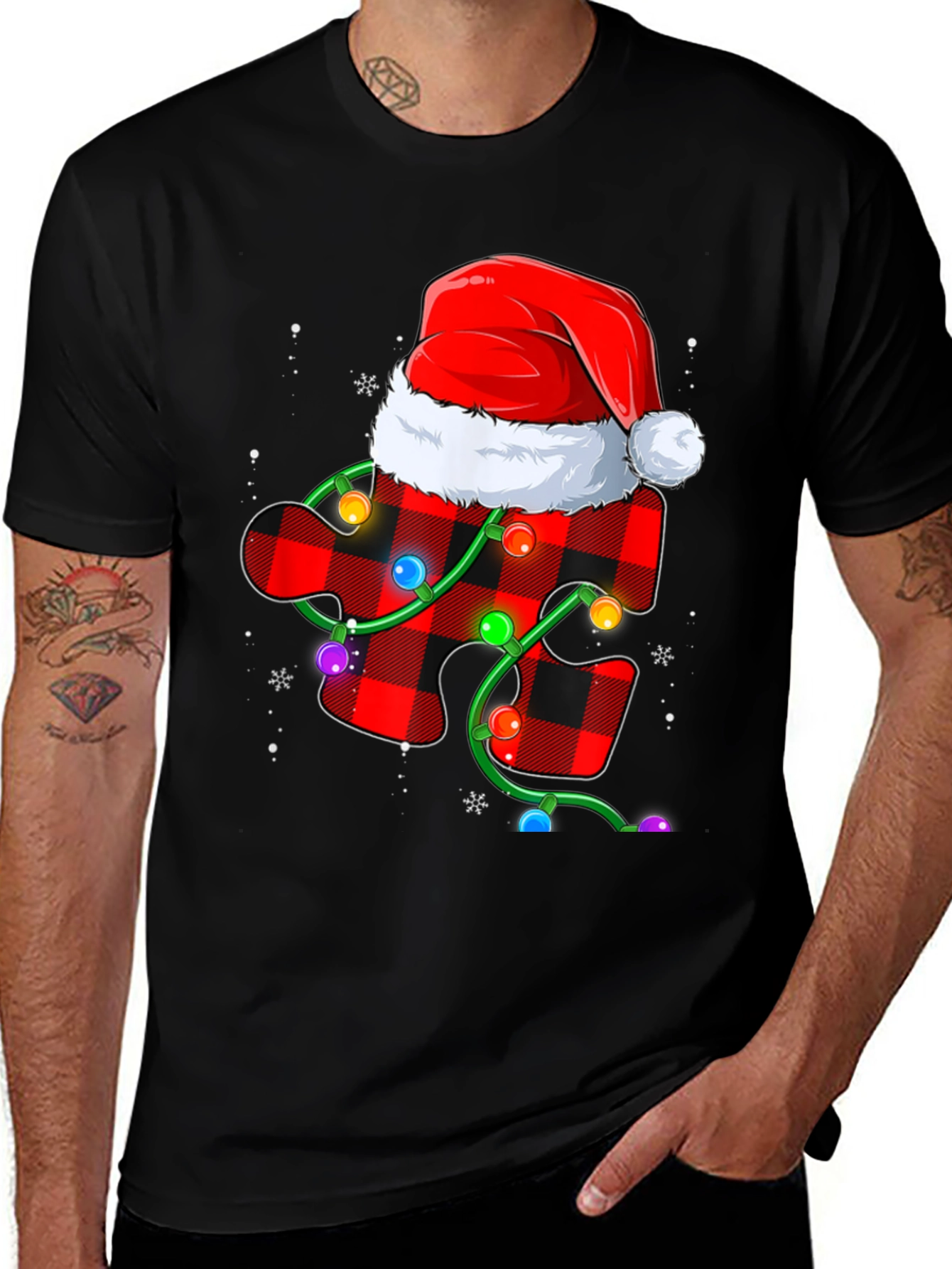 Variant 11 of Autism Awareness Christmas T-Shirt