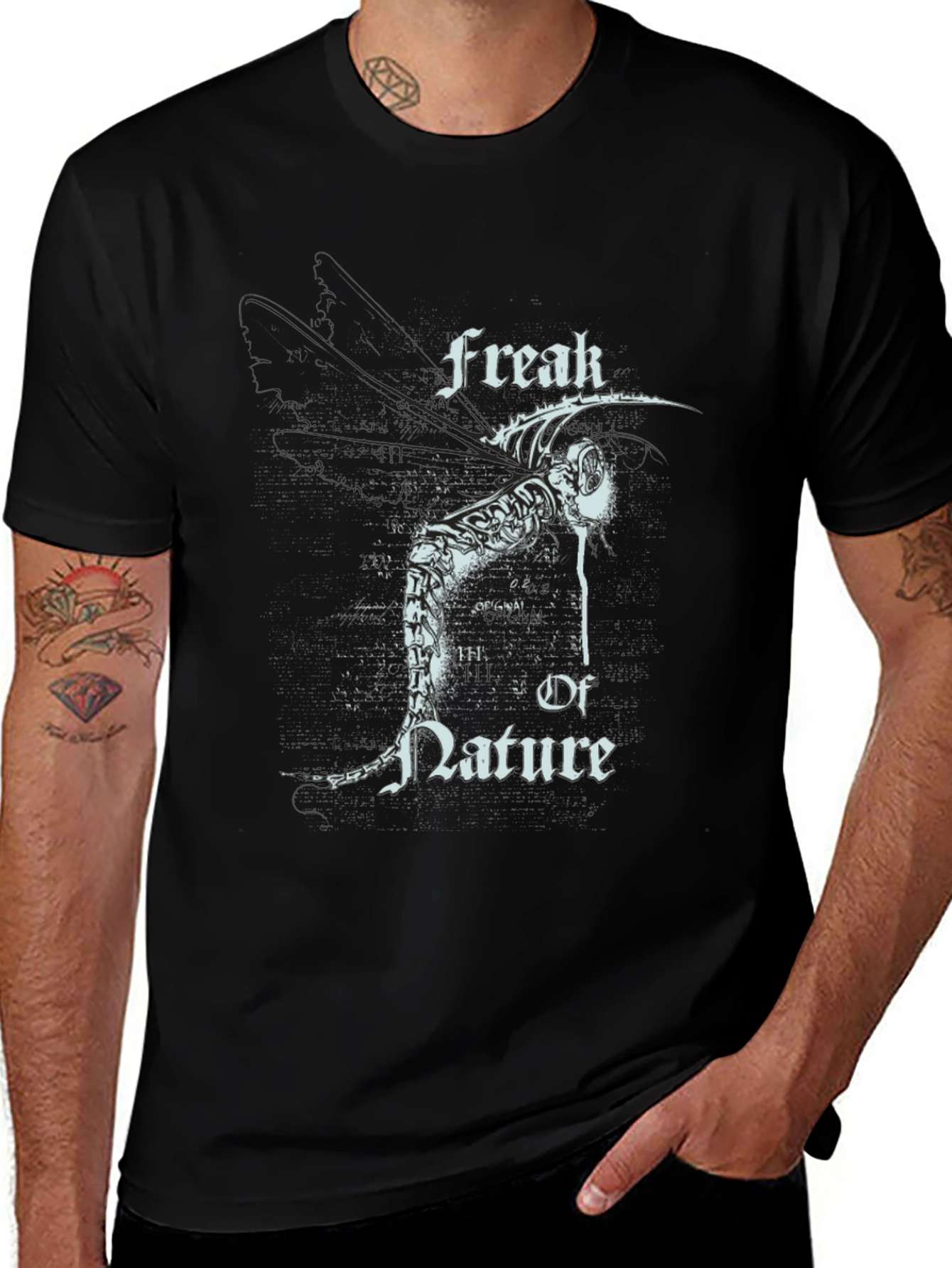 Variant 18 of Freak of Nature Graphic Print T-Shirt