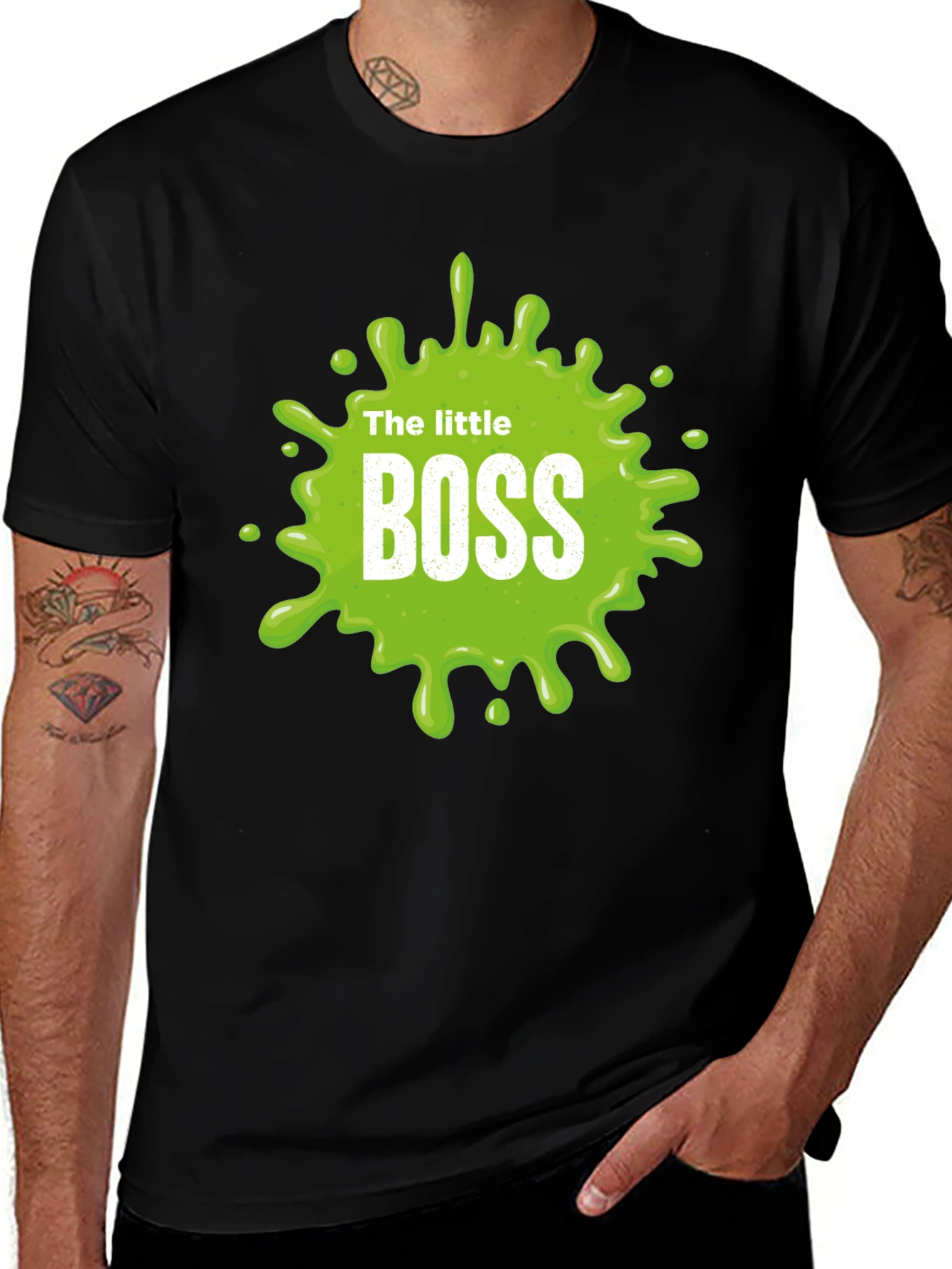 Variant 28 of The Little Boss T-Shirt - Fun & Playful Design