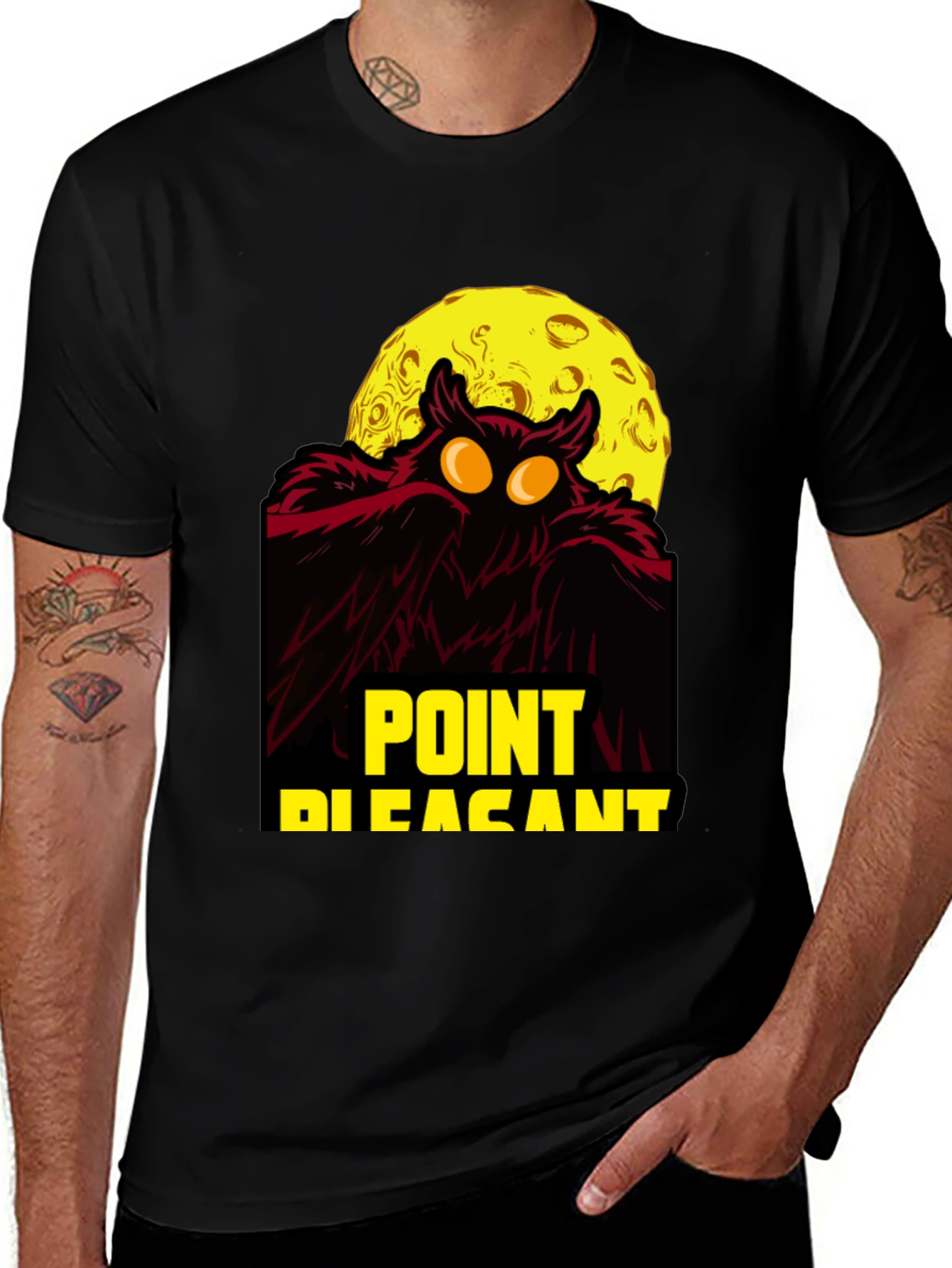 Point Pleasant Mothman T-Shirt - Cryptid Tee