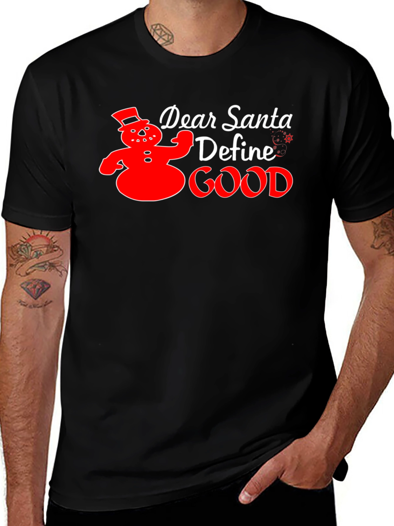 Dear Santa Define Good Christmas T-Shirt