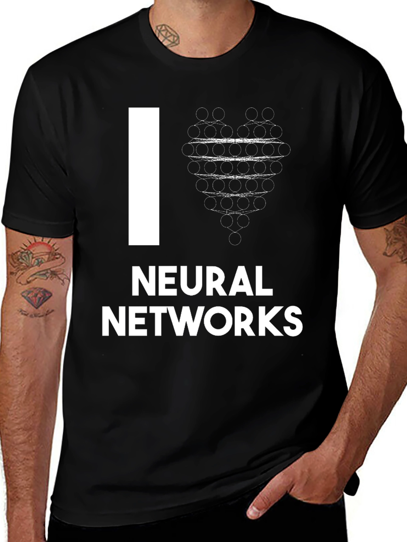 I Heart Neural Networks Graphic Tee
