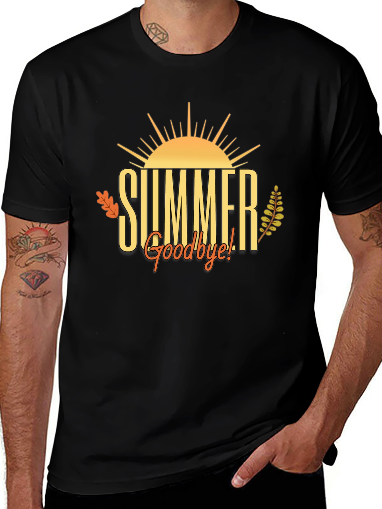 Variant 25 of Summer Goodbye Graphic T-Shirt