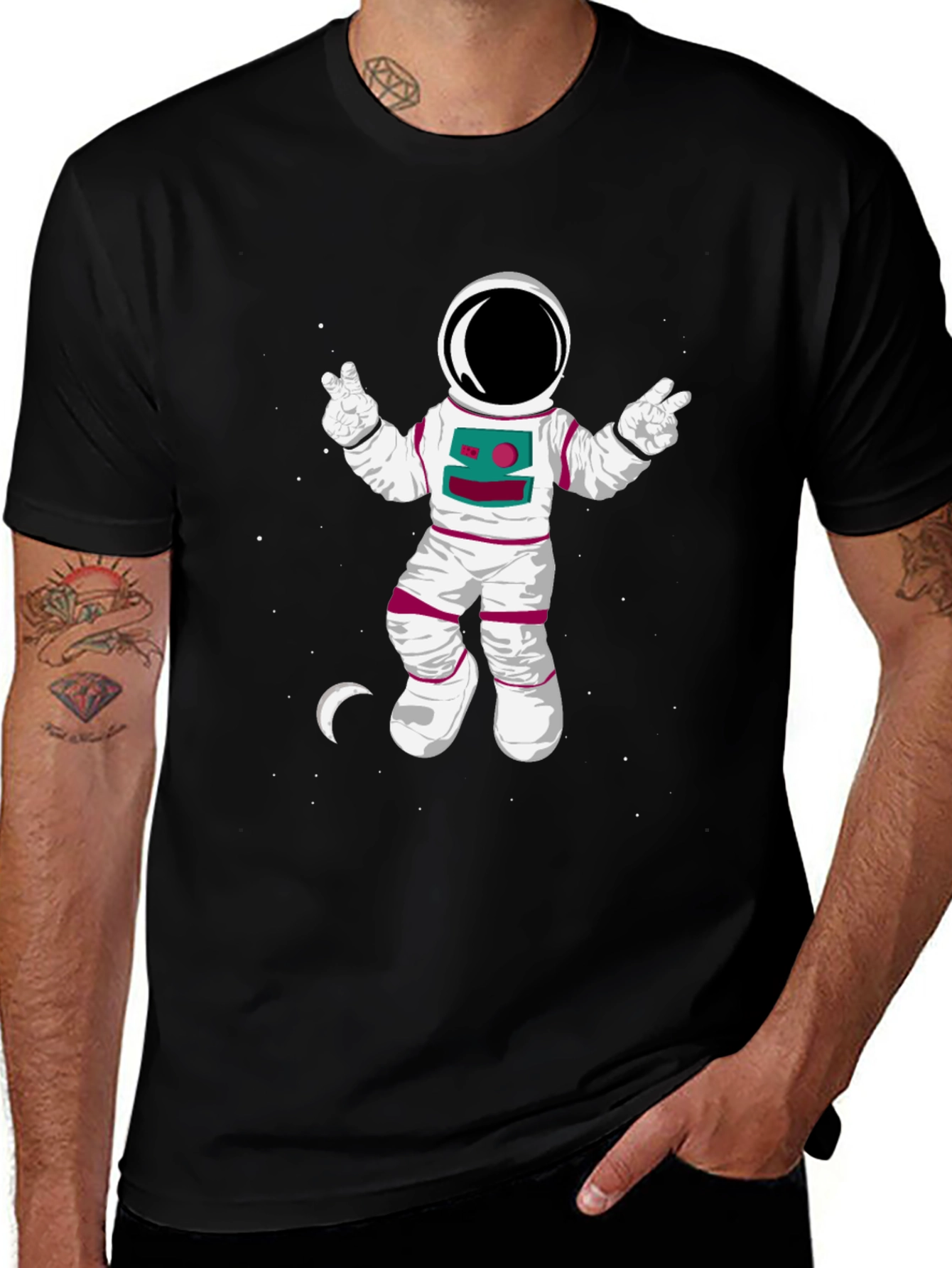 Variant 27 of Astronaut in Space T-Shirt - Relaxed Fit