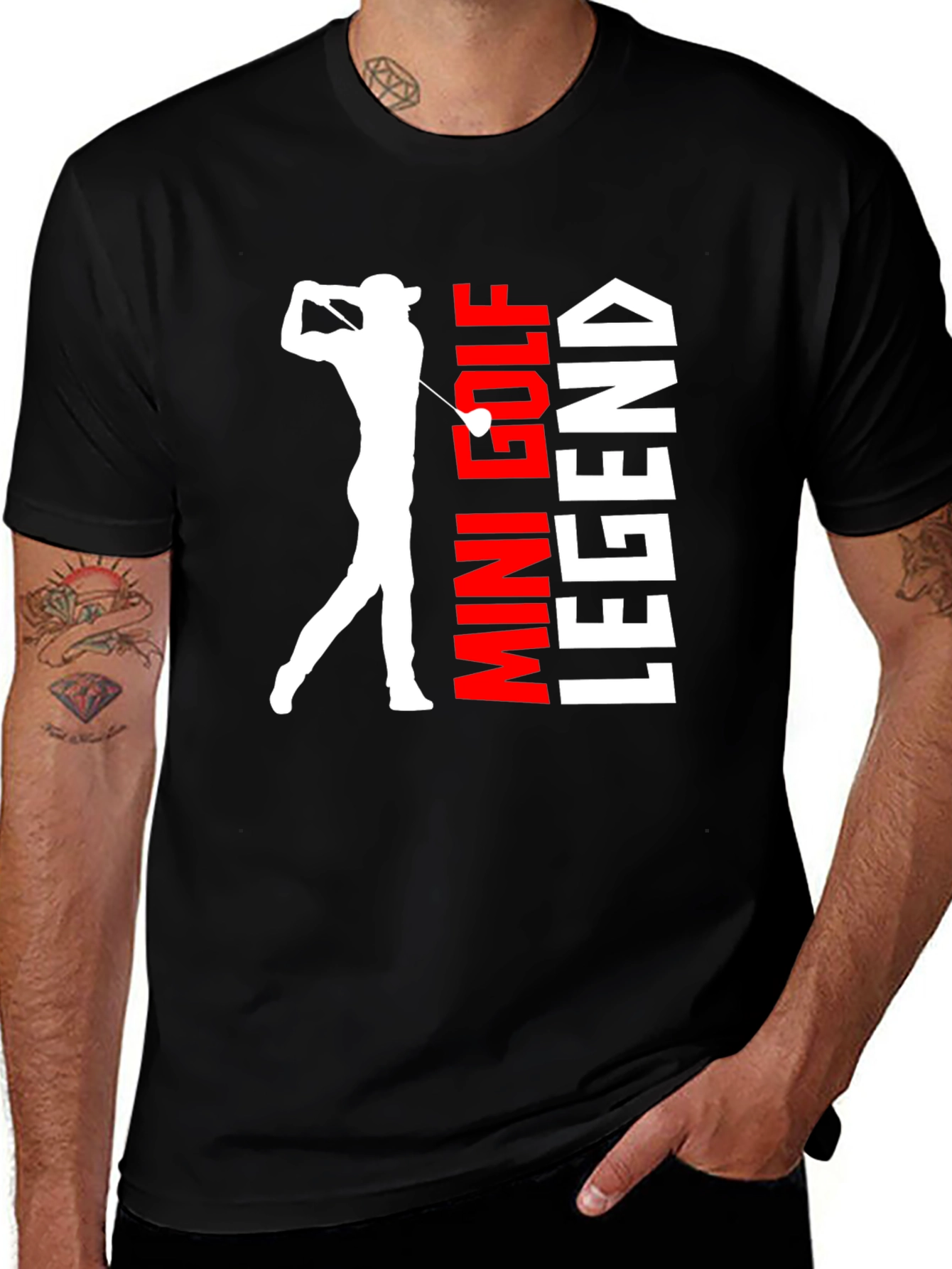 Mini Golf Legend T-Shirt - Golfer Graphic Tee