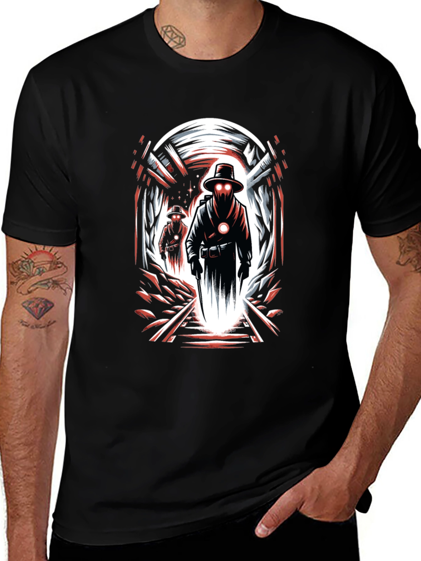 Variant 4 of Creepy Cool Tunnel T-Shirt
