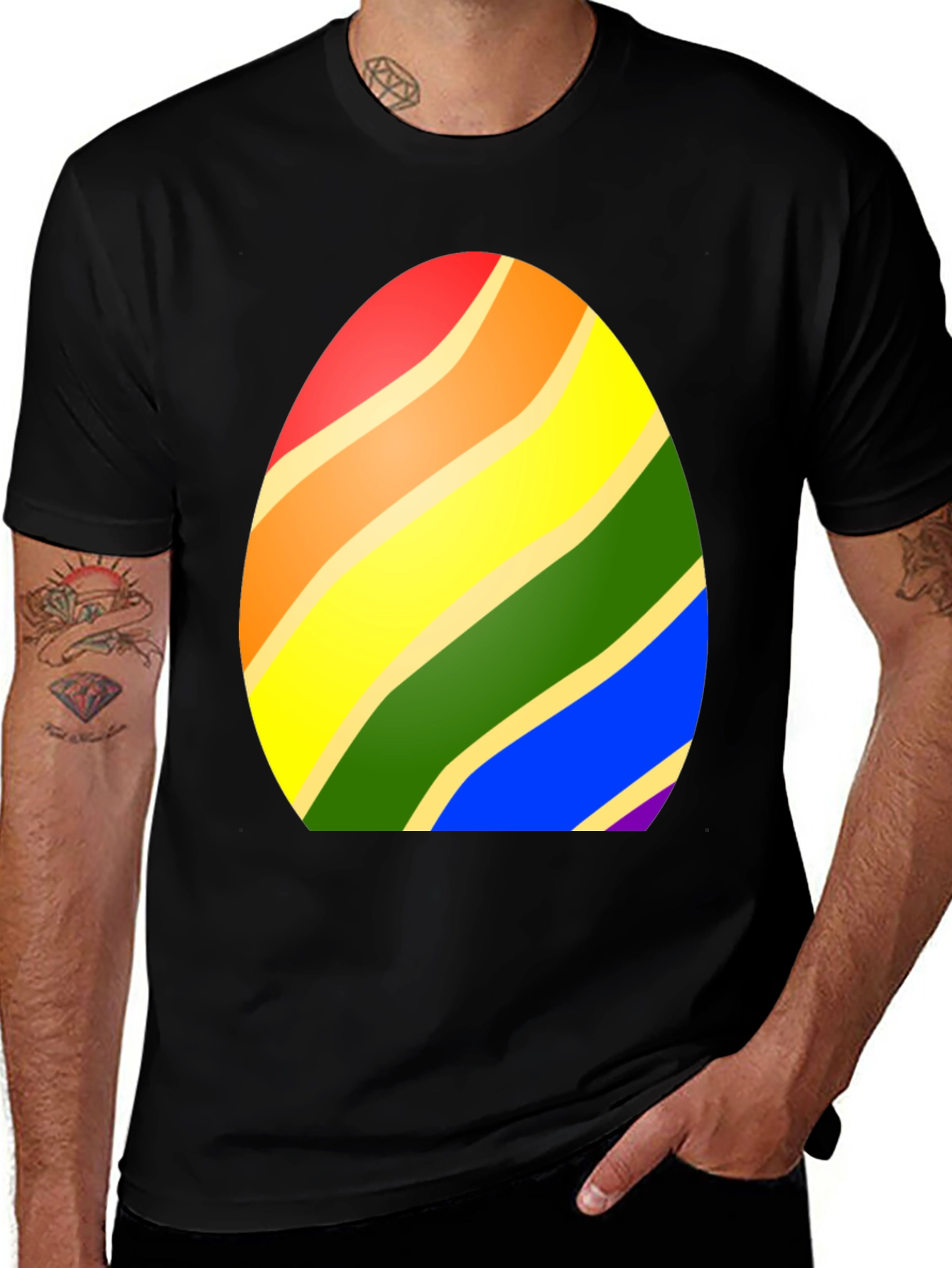 Rainbow Easter Egg T-Shirt