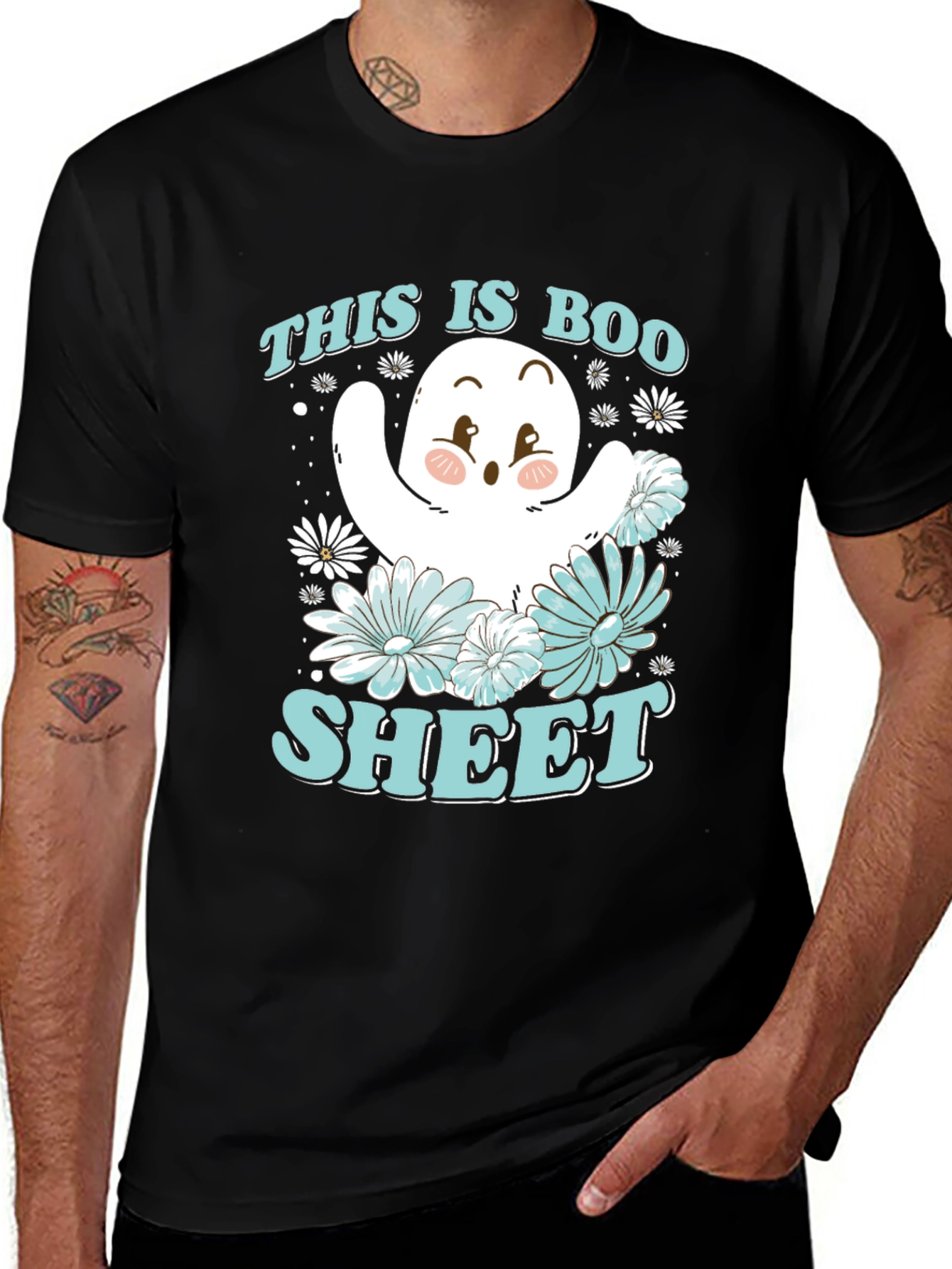 Variant 4 of This Is Boo Sheet Ghost T-Shirt