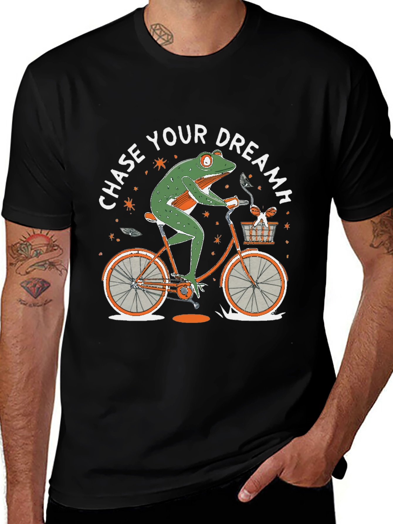 Variant 18 of Chase Your Dreams Frog T-Shirt