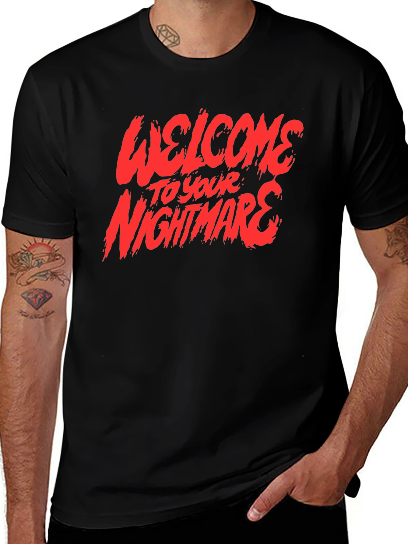 Variant 28 of Welcome To Your Nightmare Graphic Tee
