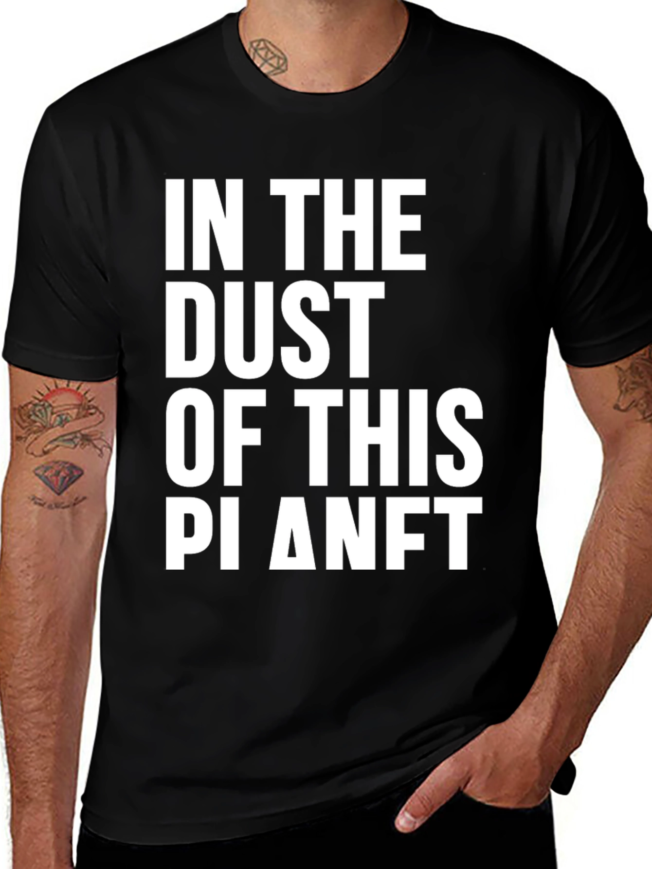 Variant 22 of Dust of This Planet Graphic Tee - Soft Cotton Blend