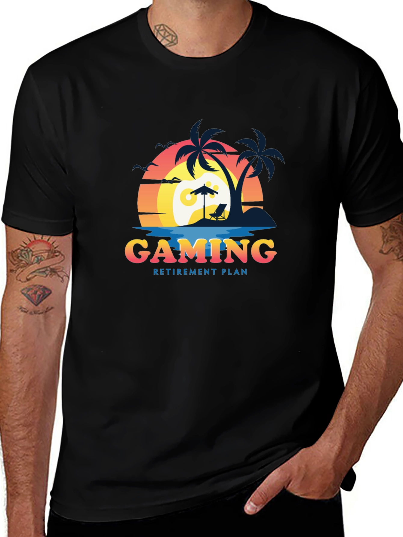 Variant 14 of Gaming Retirement Plan T-Shirt