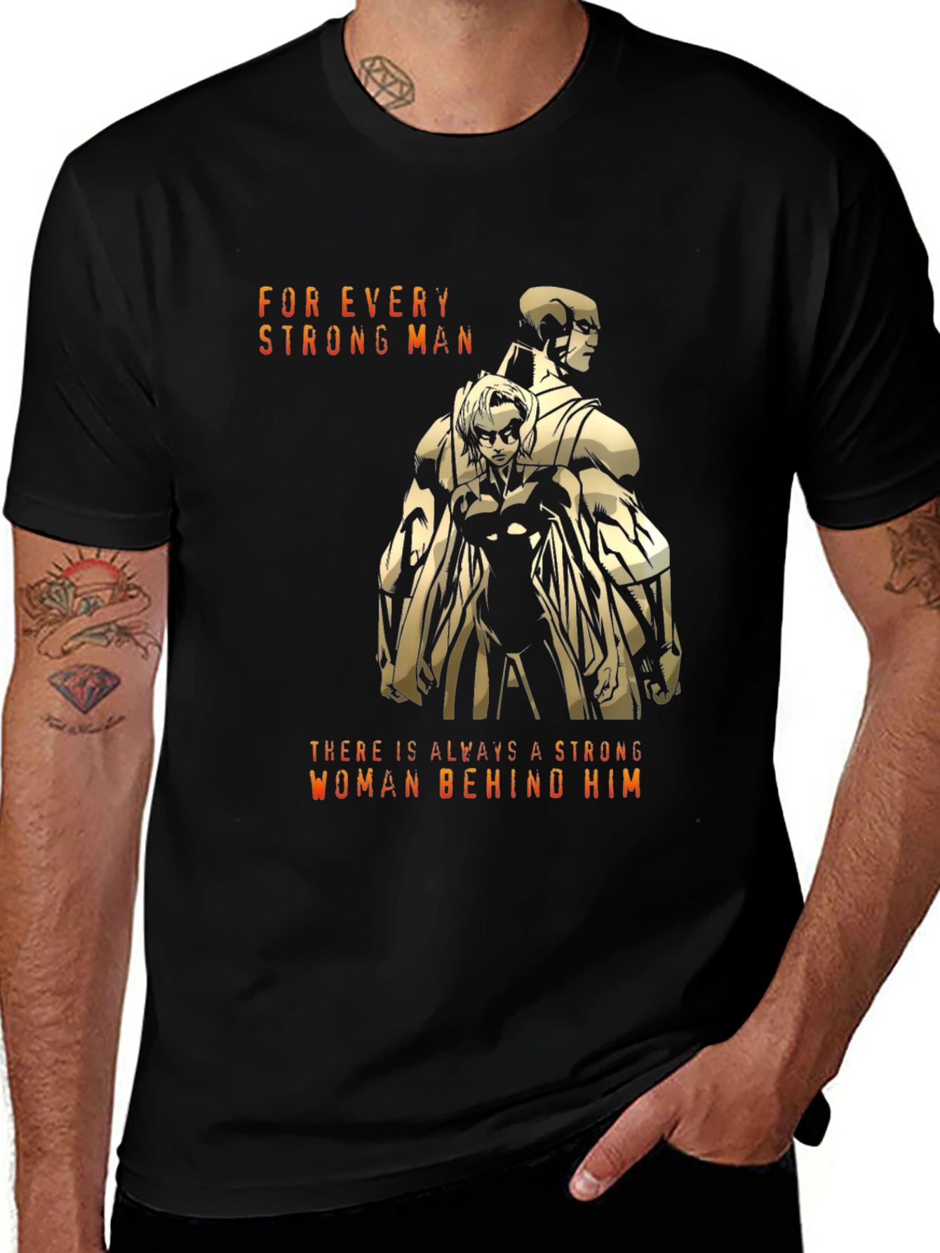 Variant 2 of Strong Man/Woman Graphic T-Shirt