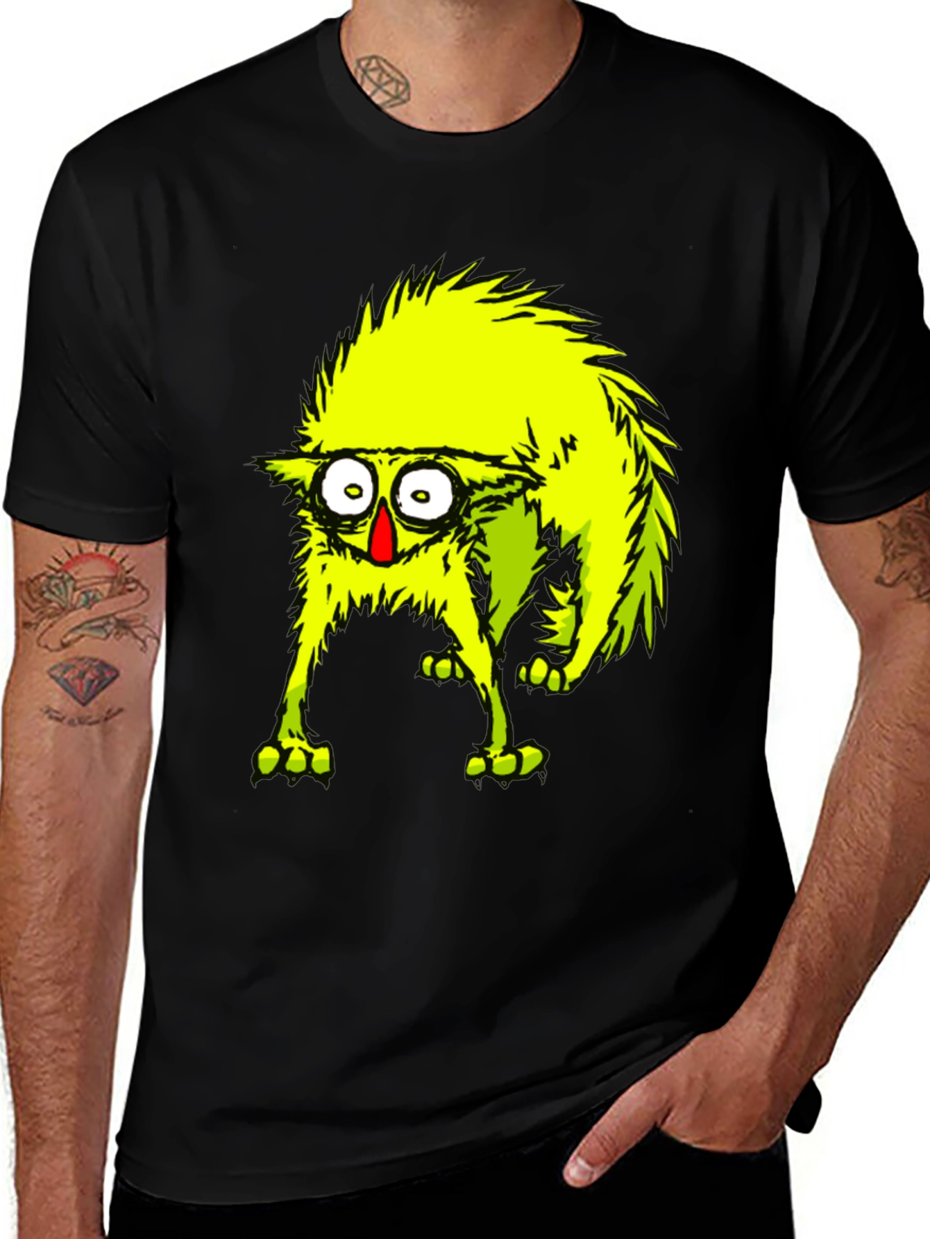 Variant 22 of Crazy Furry Creature T-Shirt