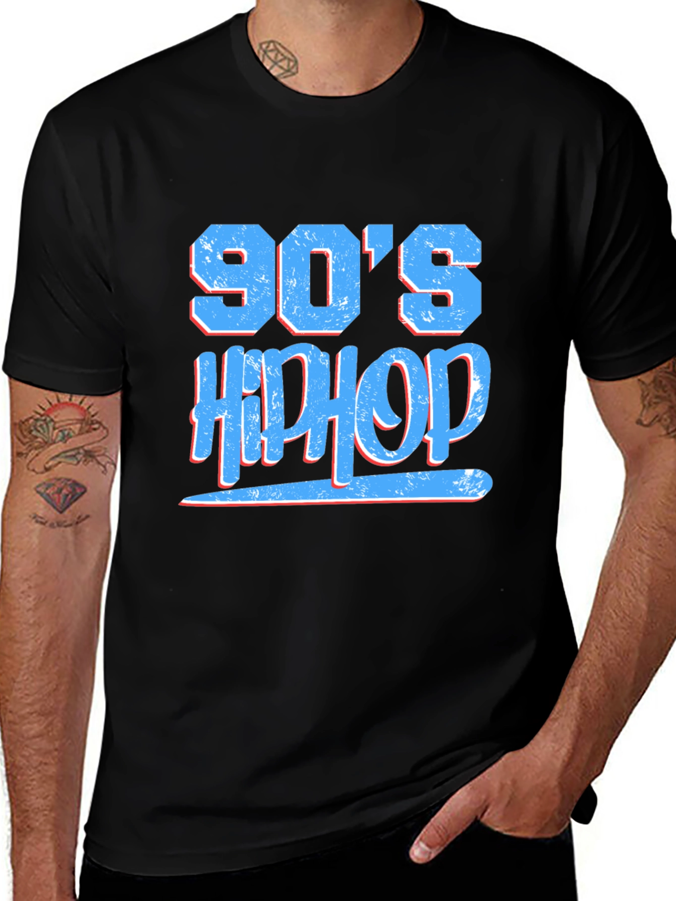 Variant 22 of 90's Hip Hop T-Shirt - Retro Style