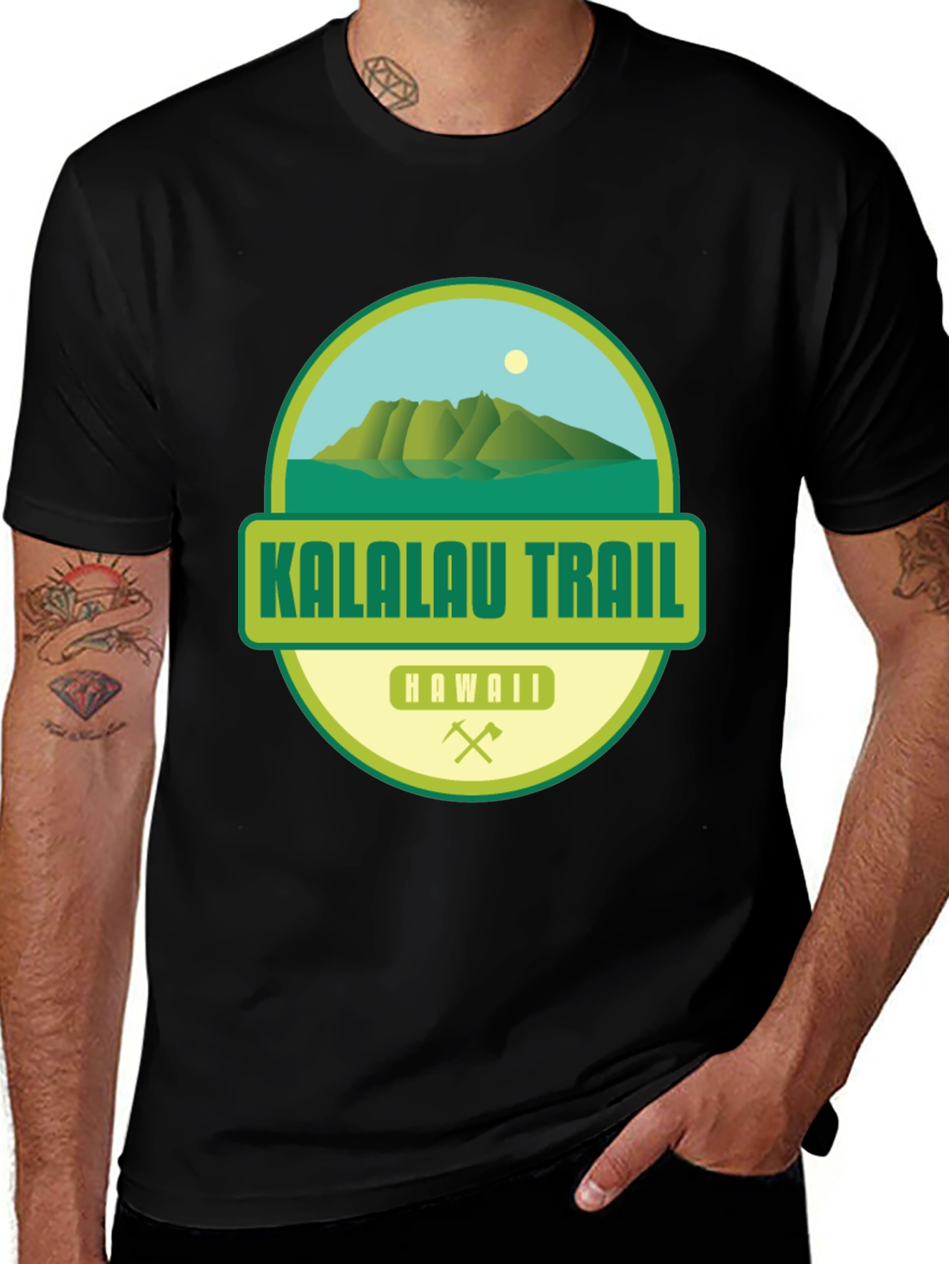 Variant 30 of Kalalau Trail Hawaii Graphic T-Shirt