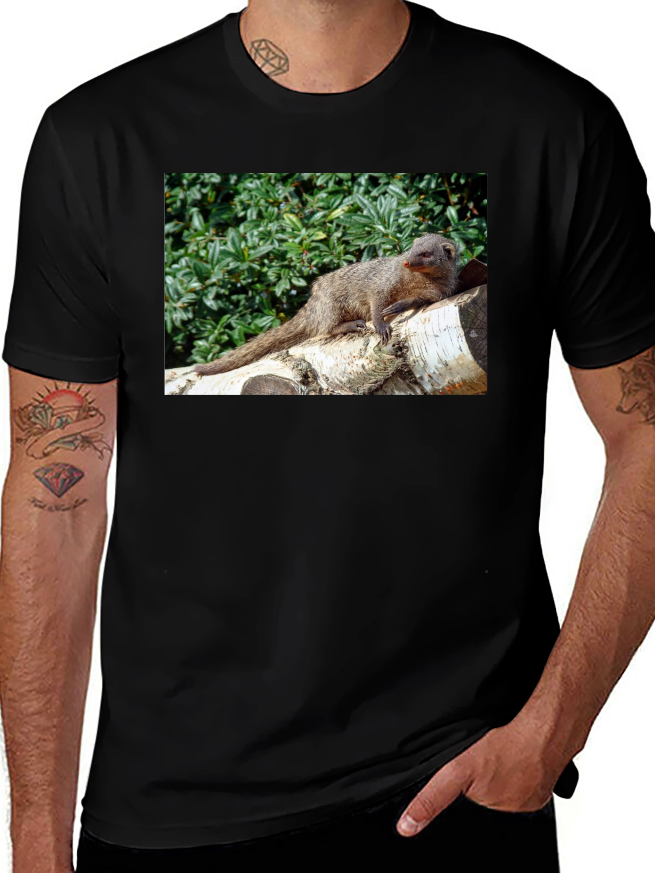 Variant 11 of Mongoose Relaxing Graphic Tee