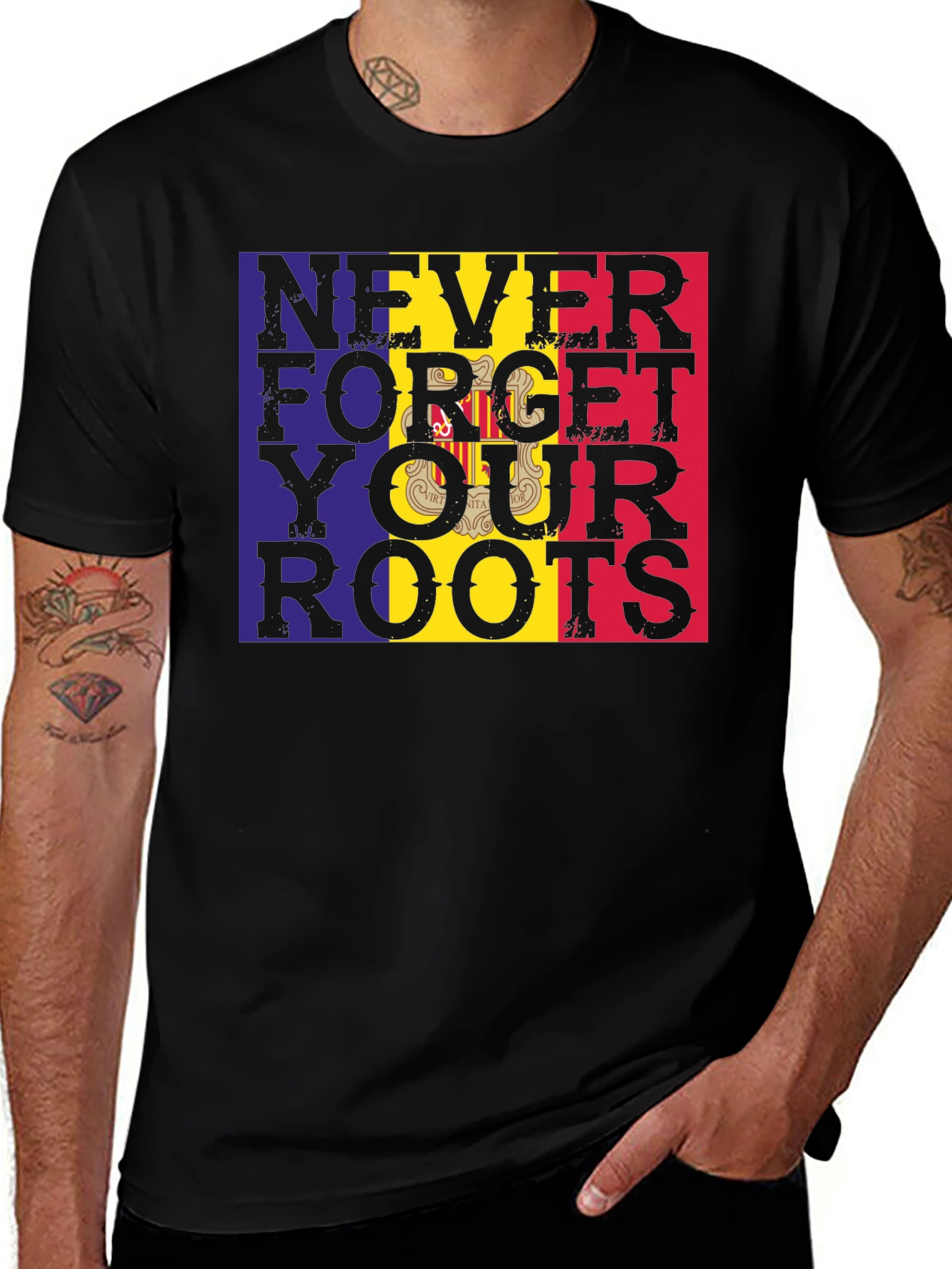 Variant 15 of Never Forget Your Roots T-Shirt