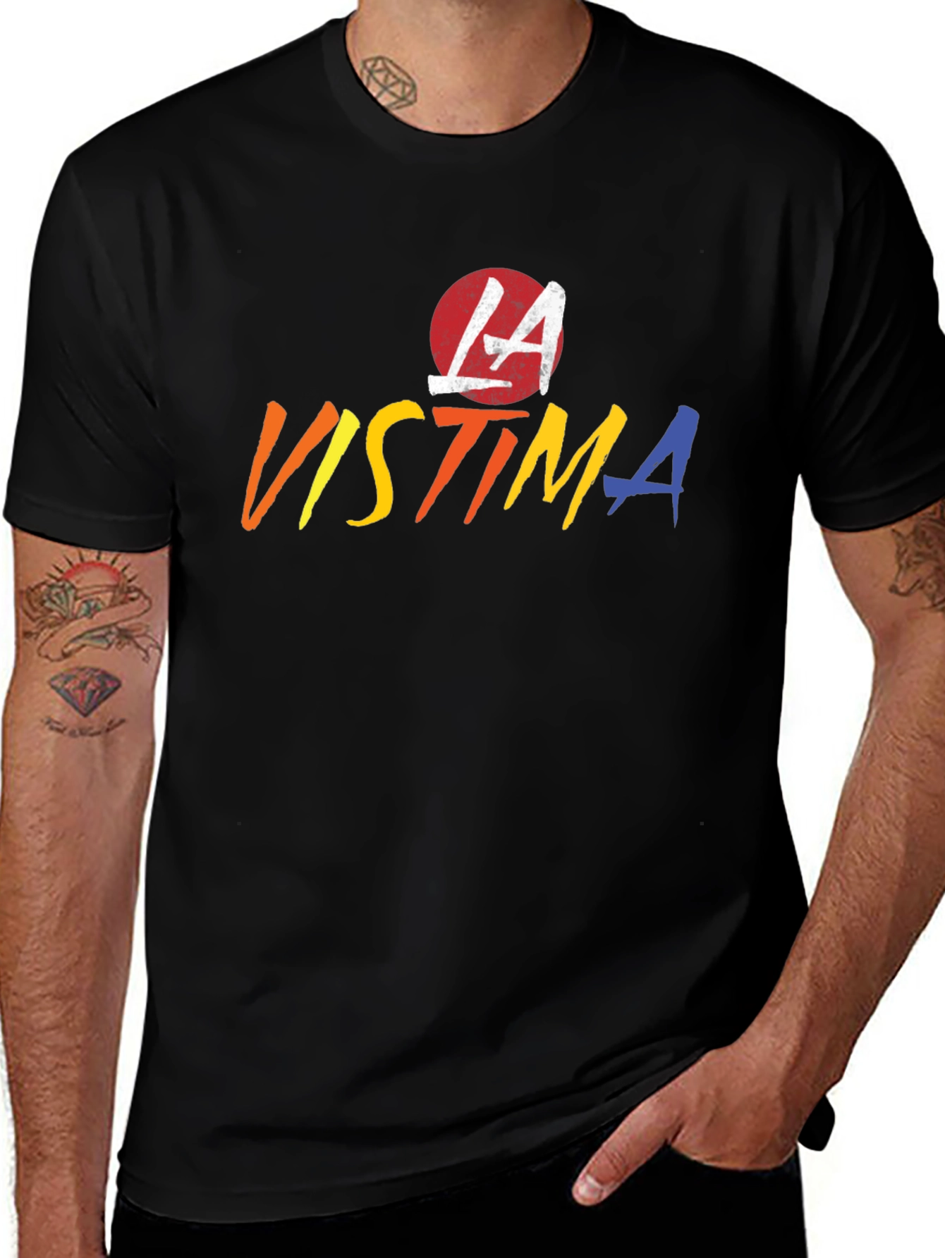 Variant 27 of La Vistima Graphic Tee - Stylish Casual Wear