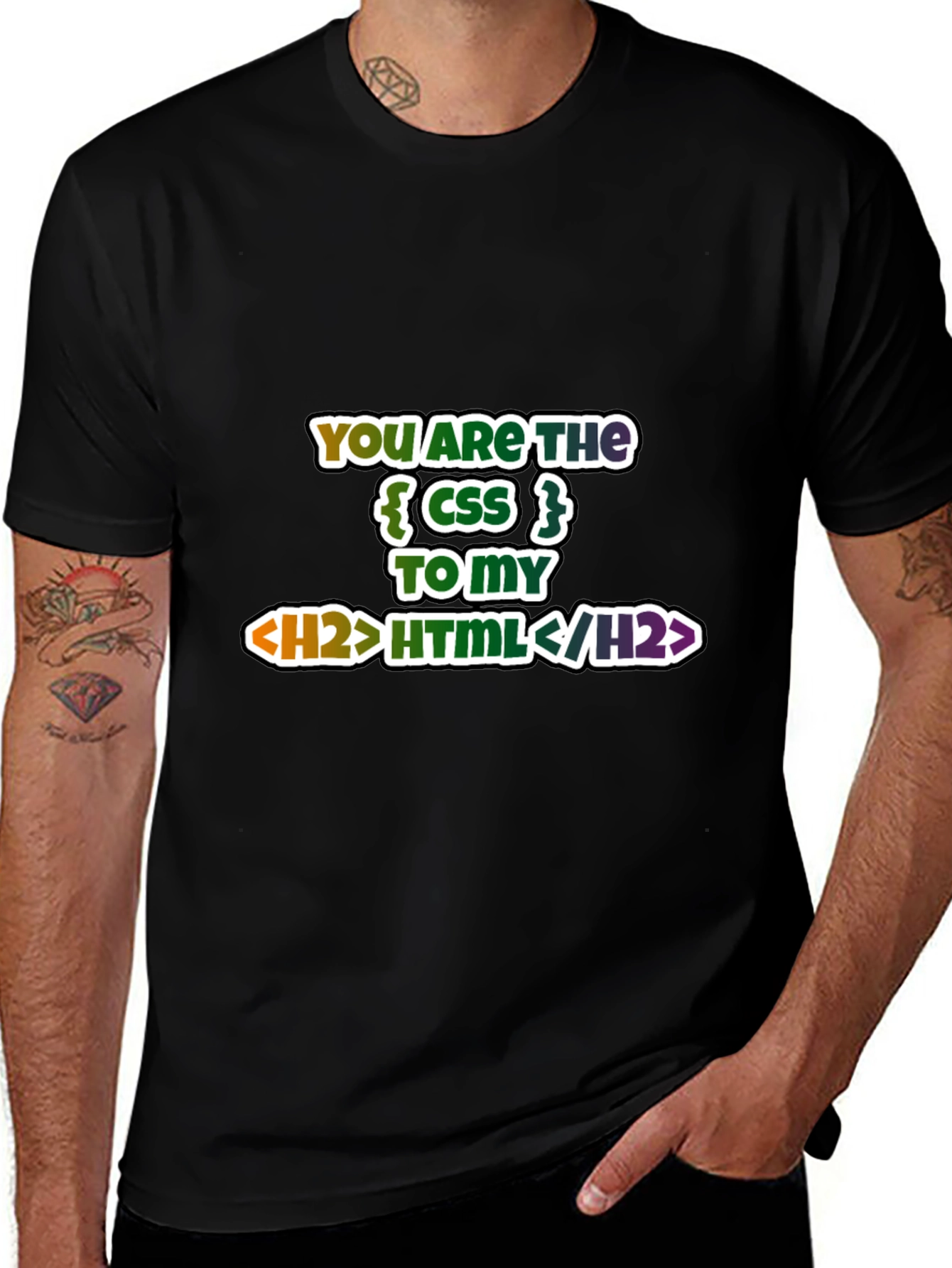 Funny Programmer T-Shirt - CSS to My HTML