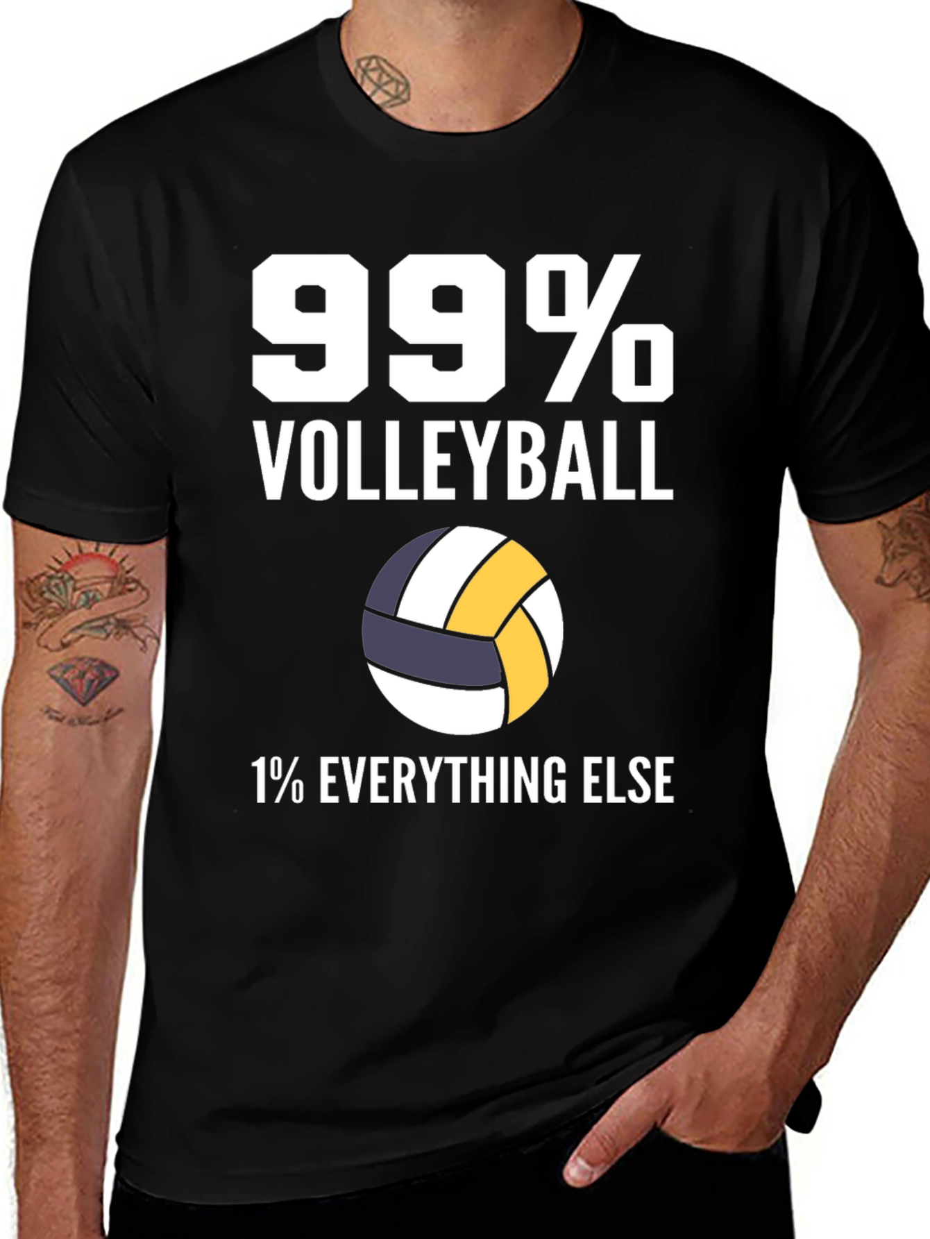 Variant 4 of 99% Volleyball T-Shirt