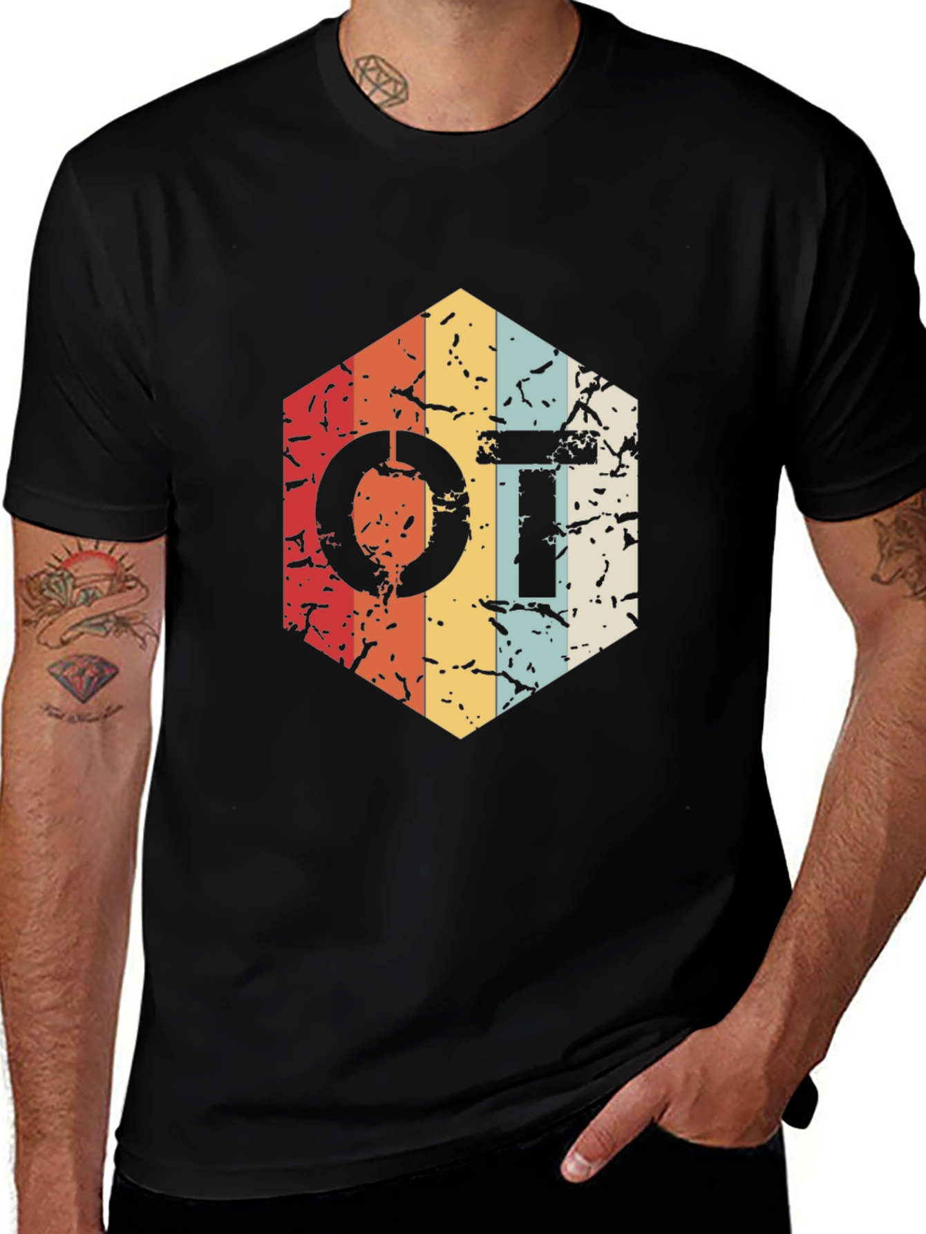 Retro OT Occupational Therapy T-Shirt
