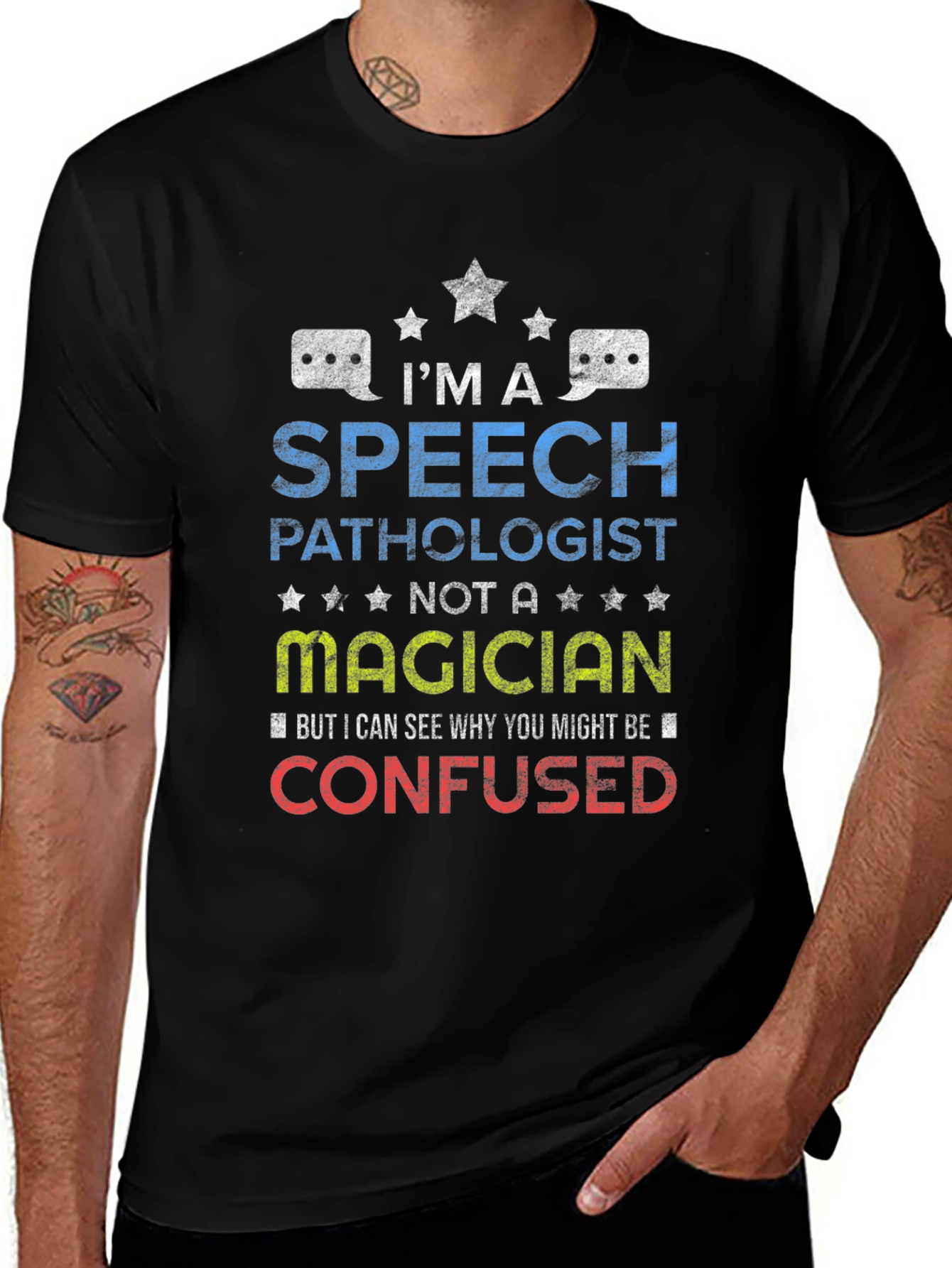 Variant 20 of Speech Pathologist T-Shirt - Funny Confused Gift