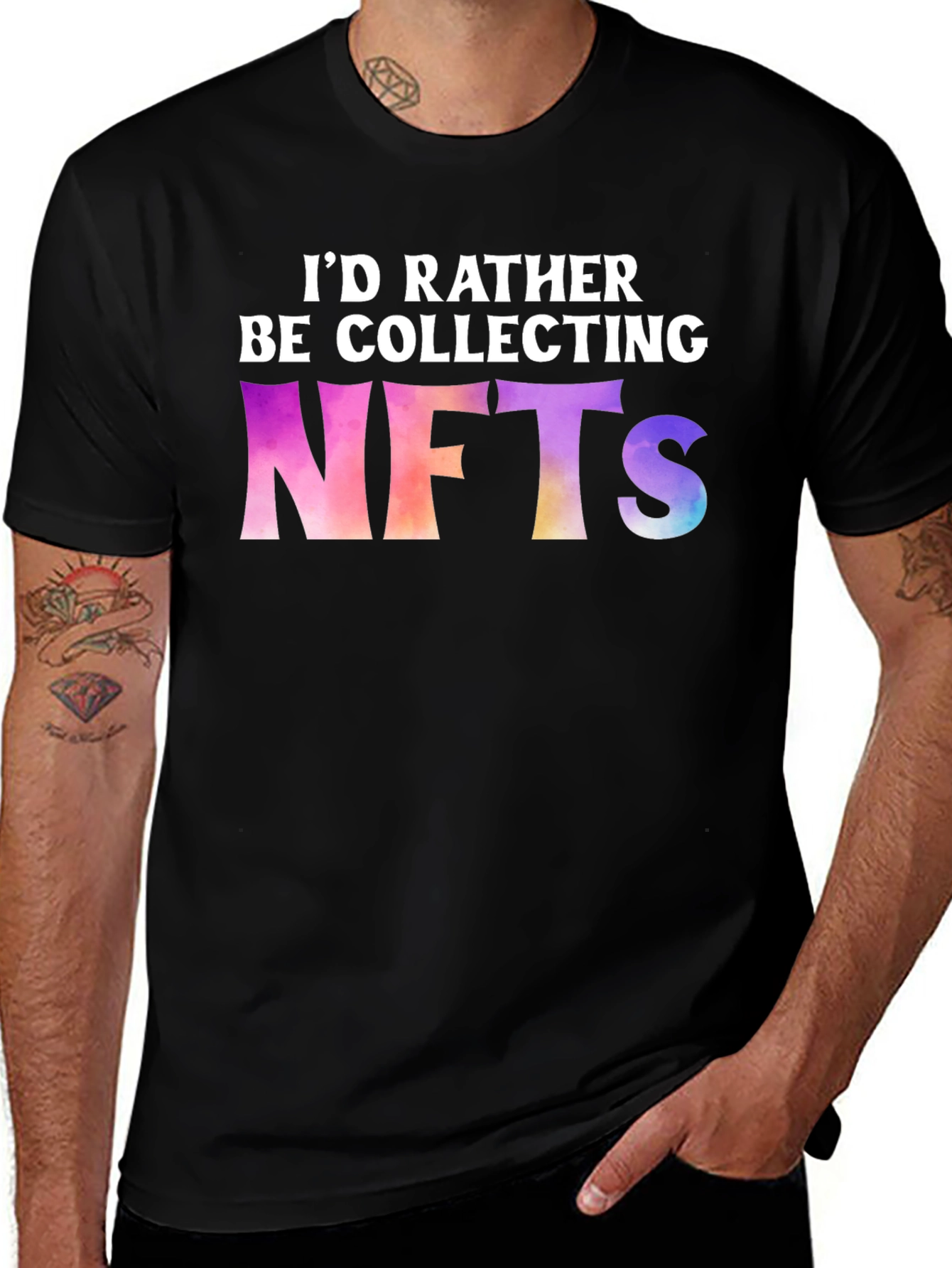 I'd Rather Be Collecting NFTs T-Shirt