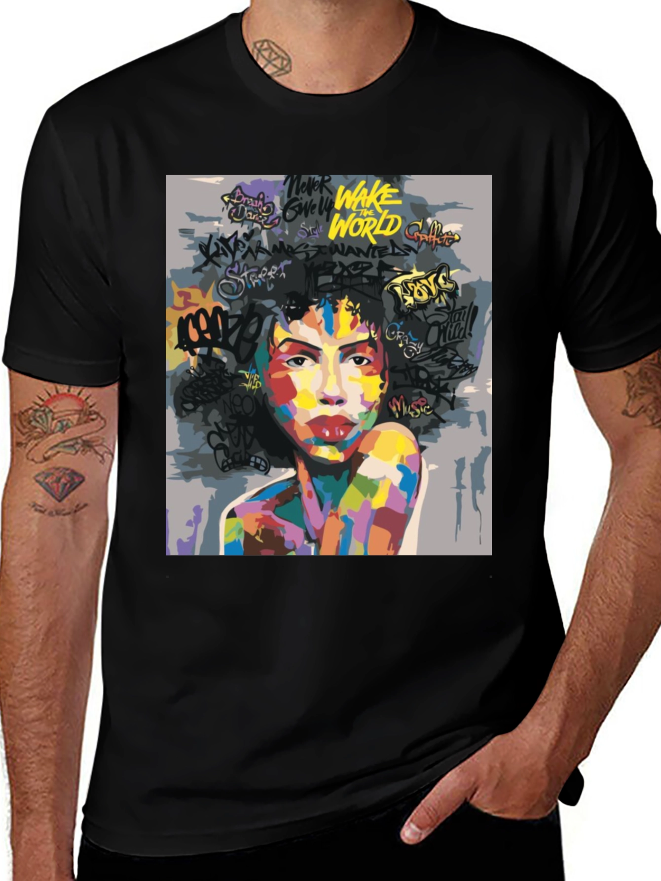 Variant 29 of Wake the World Graphic Tee