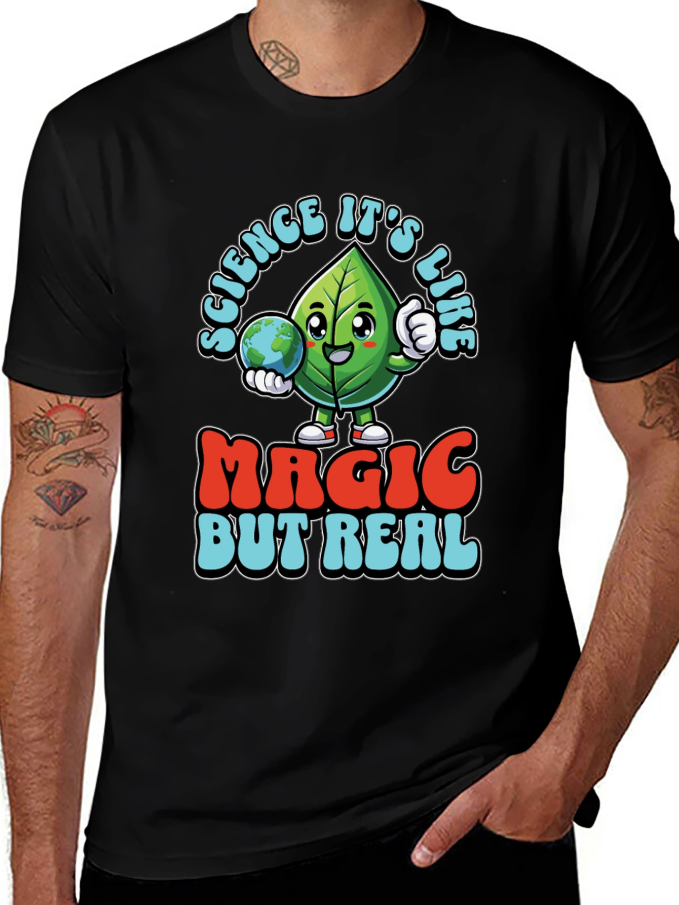 Variant 12 of Science It's Like Magic But Real T-Shirt