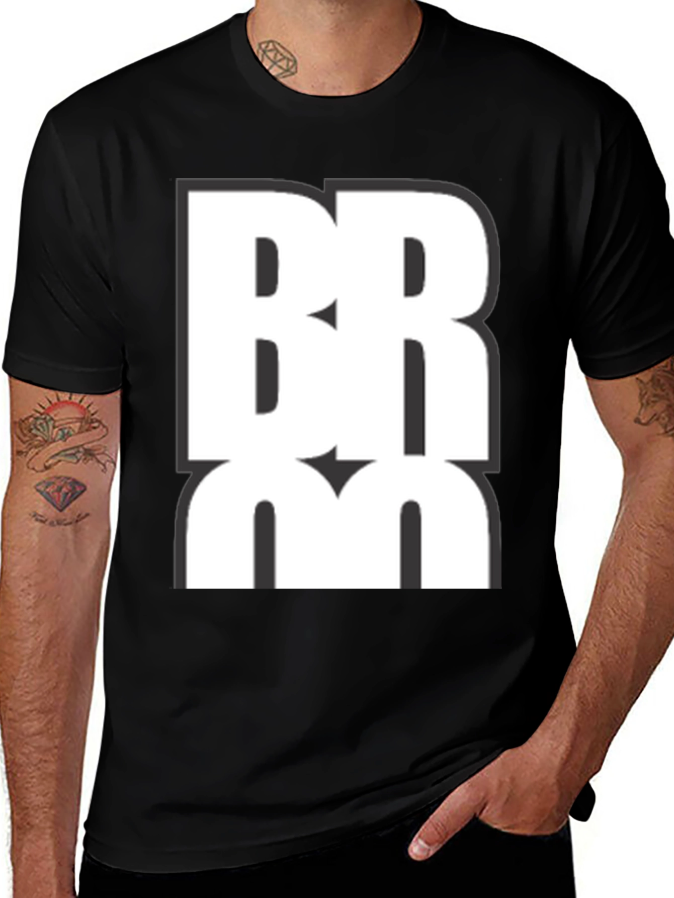 Variant 23 of Bold BMRM Graphic Tee - Modern Style